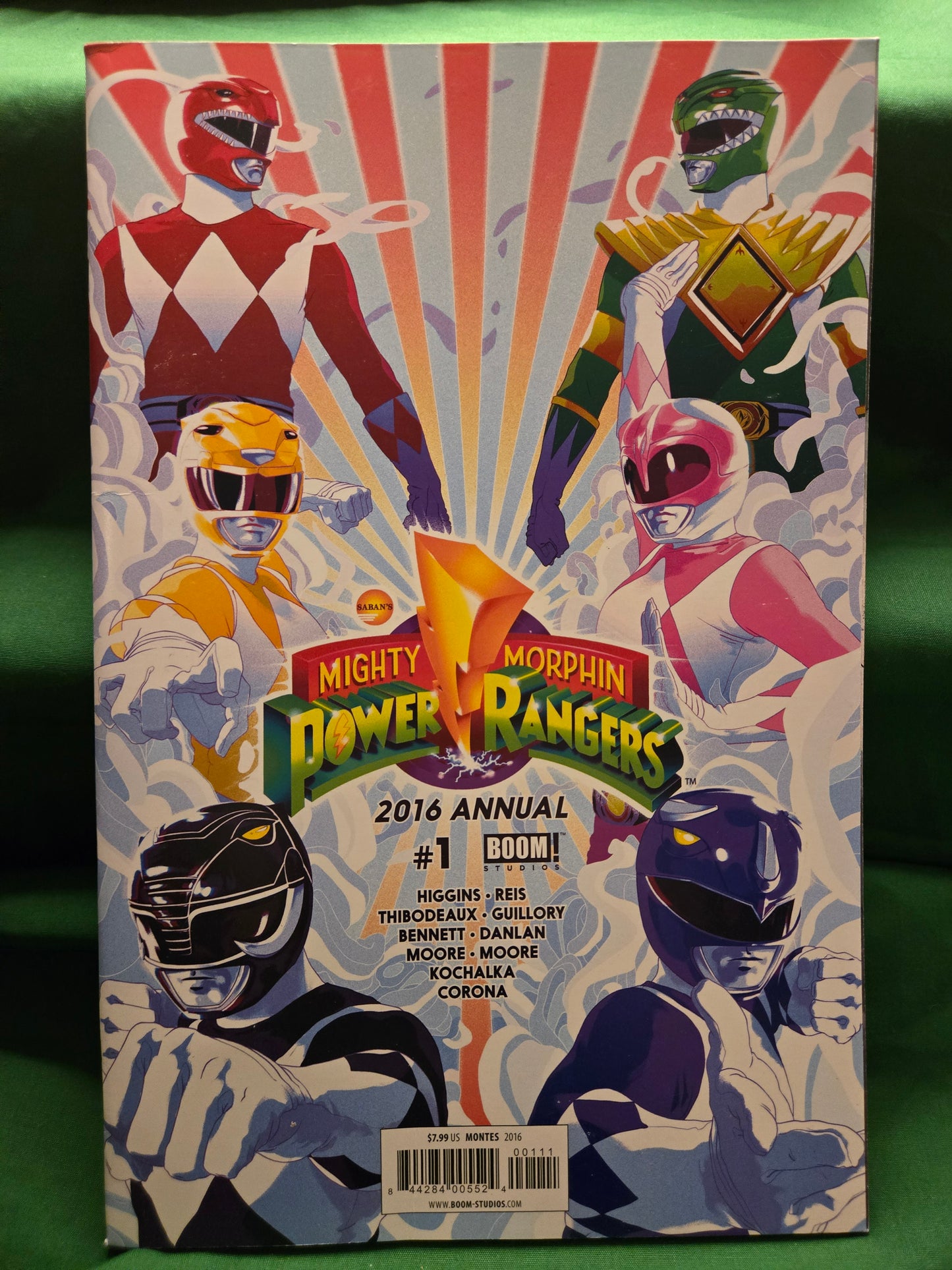 Mighty Morphin Power Rangers Comic - 2016 Annual #1