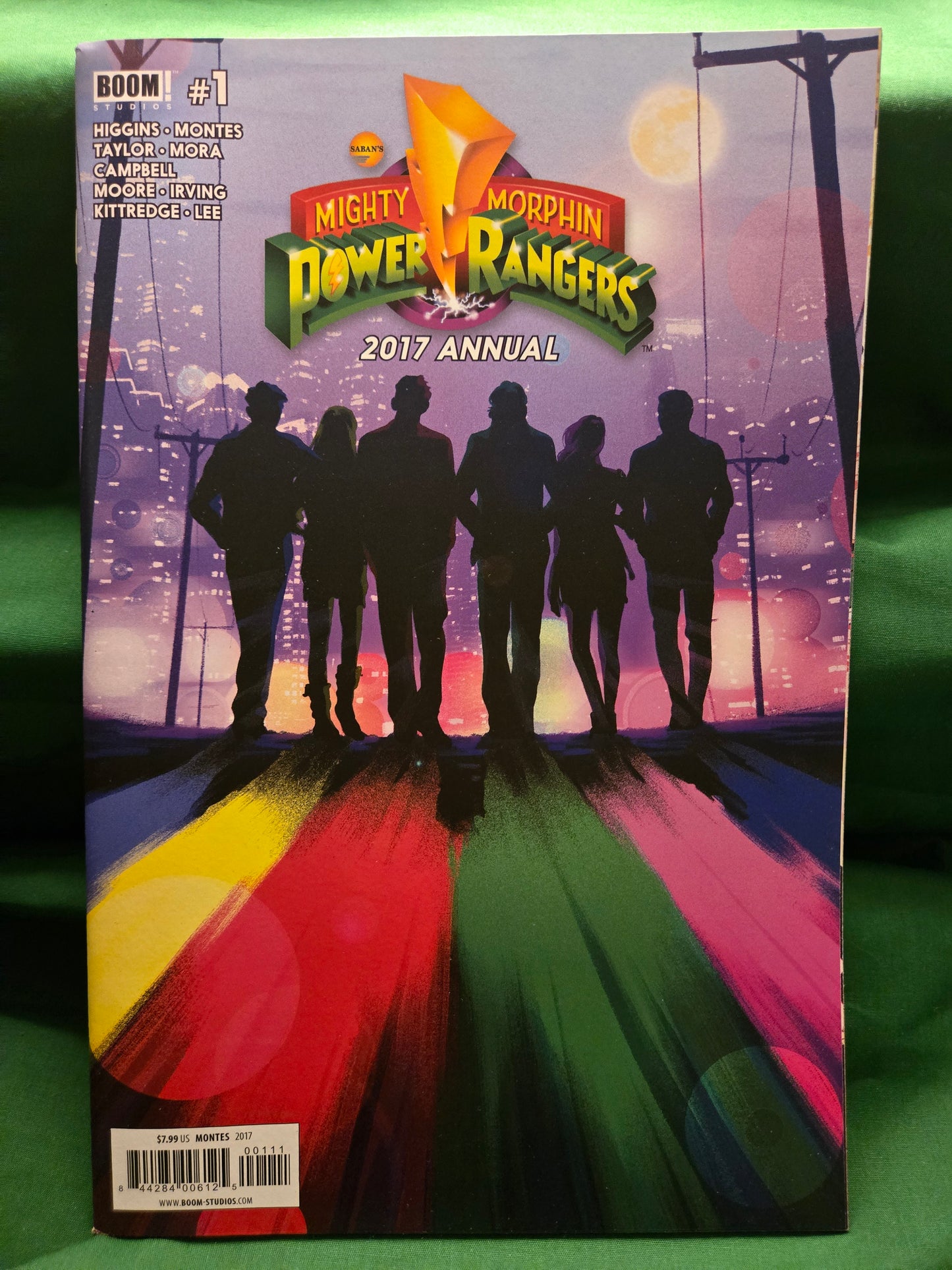 Mighty Morphin Power Rangers Comic - 2017 Annual