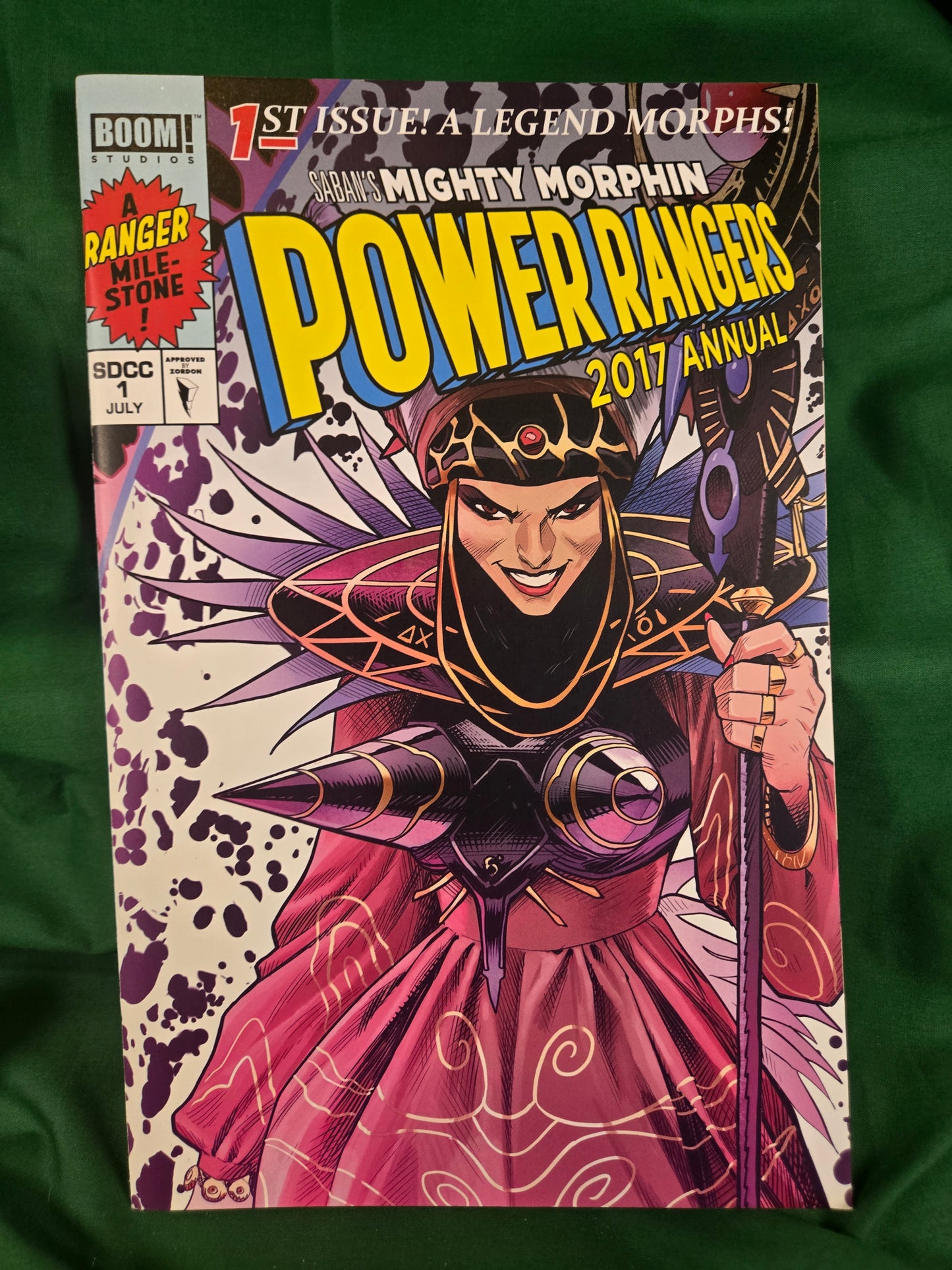 Mighty Morphin Power Rangers Comic - 2017 Annual