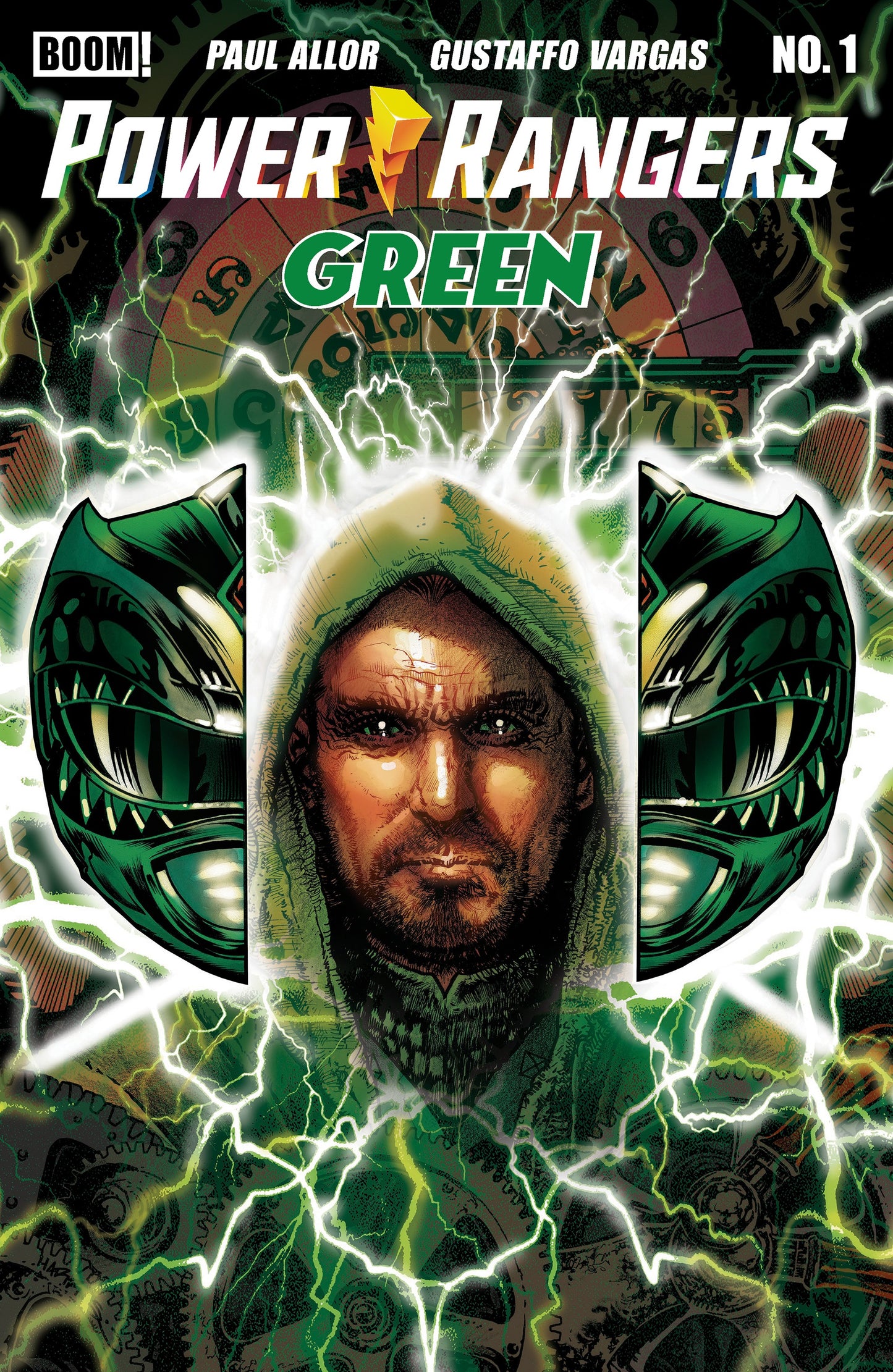 Power Rangers: Green #1 Comic - Tony Harris Cover