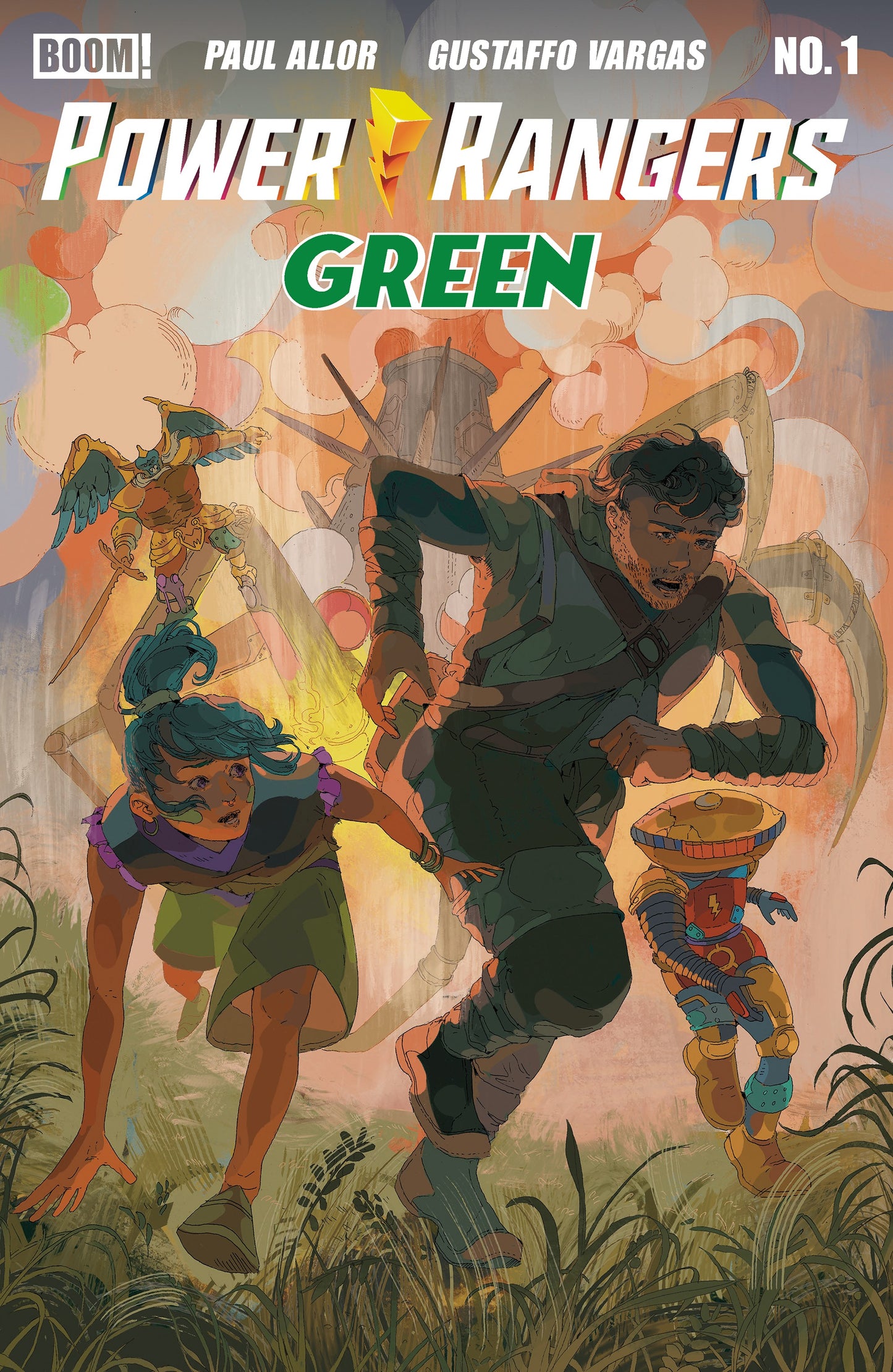 Power Rangers: Green #1 Comic - Lee FOC TRADE Variant