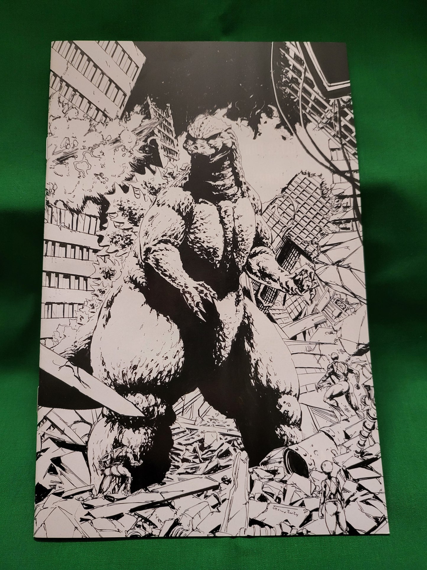 Godzilla VS MMPR II #1 Comic