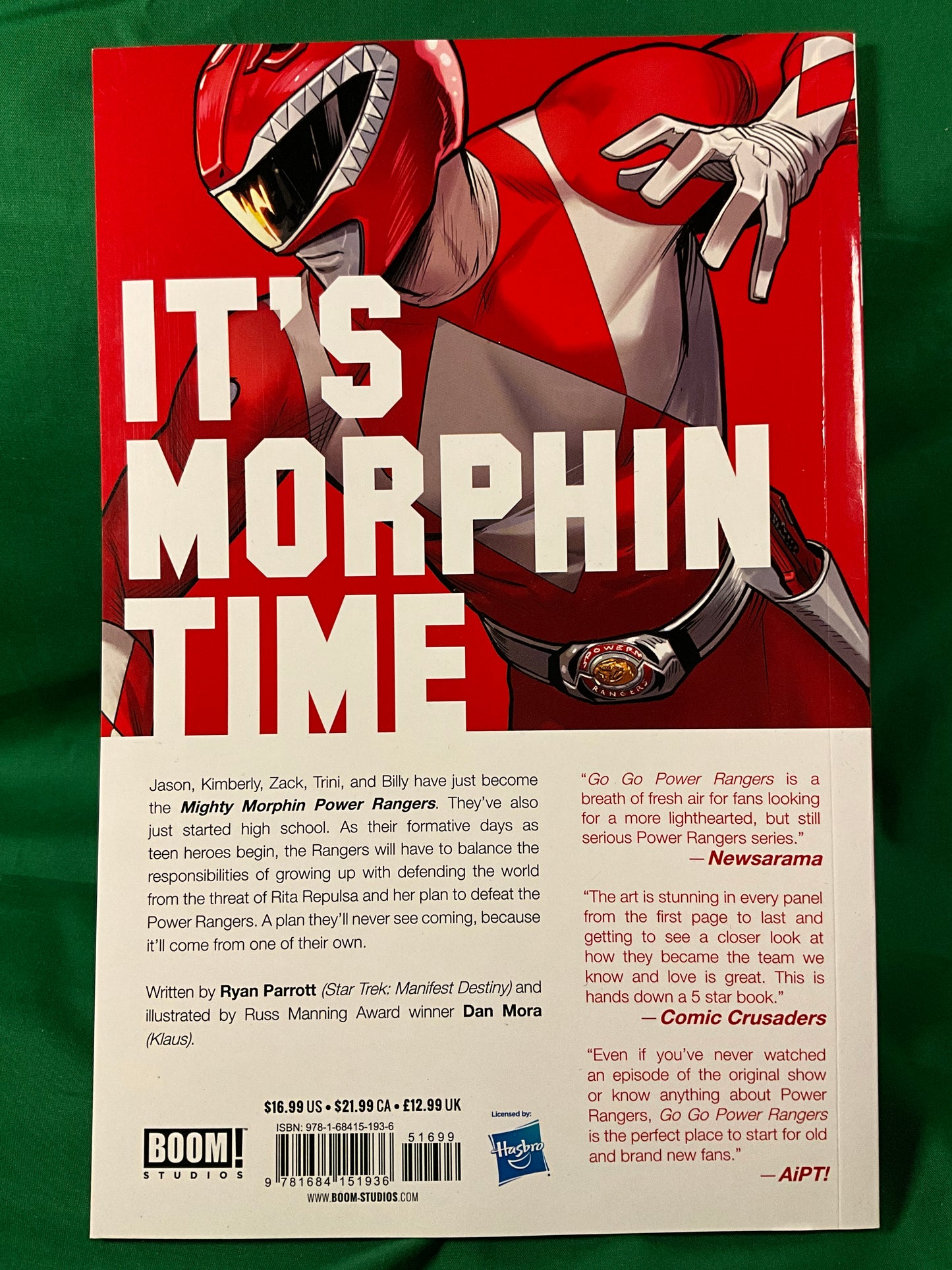 Go Go Power Rangers Volume 1 Softcover