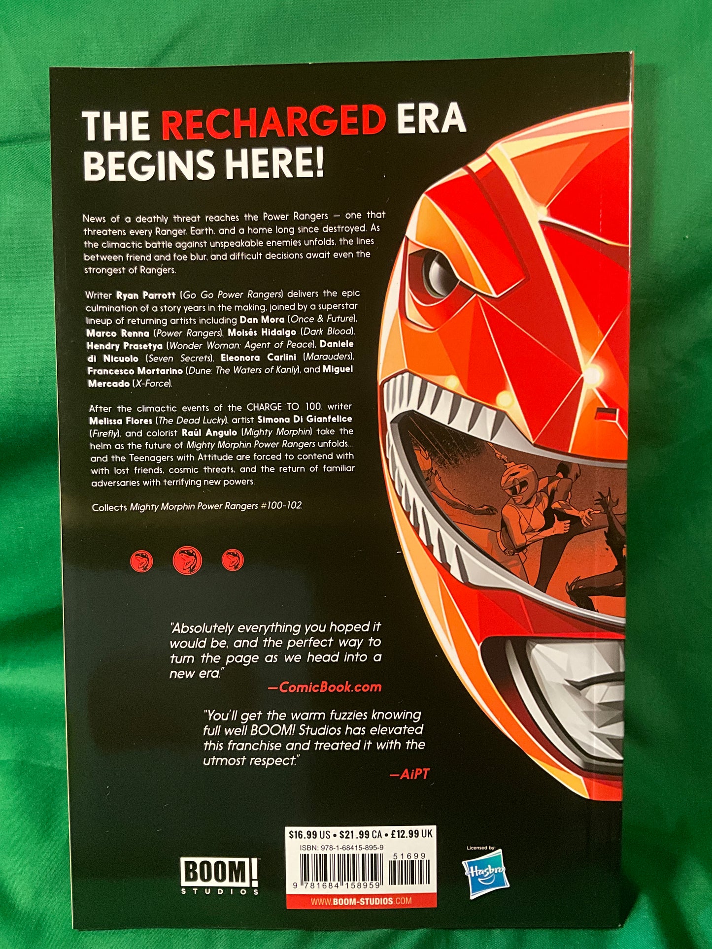 MMPR Recharged Volume 1 Softcover