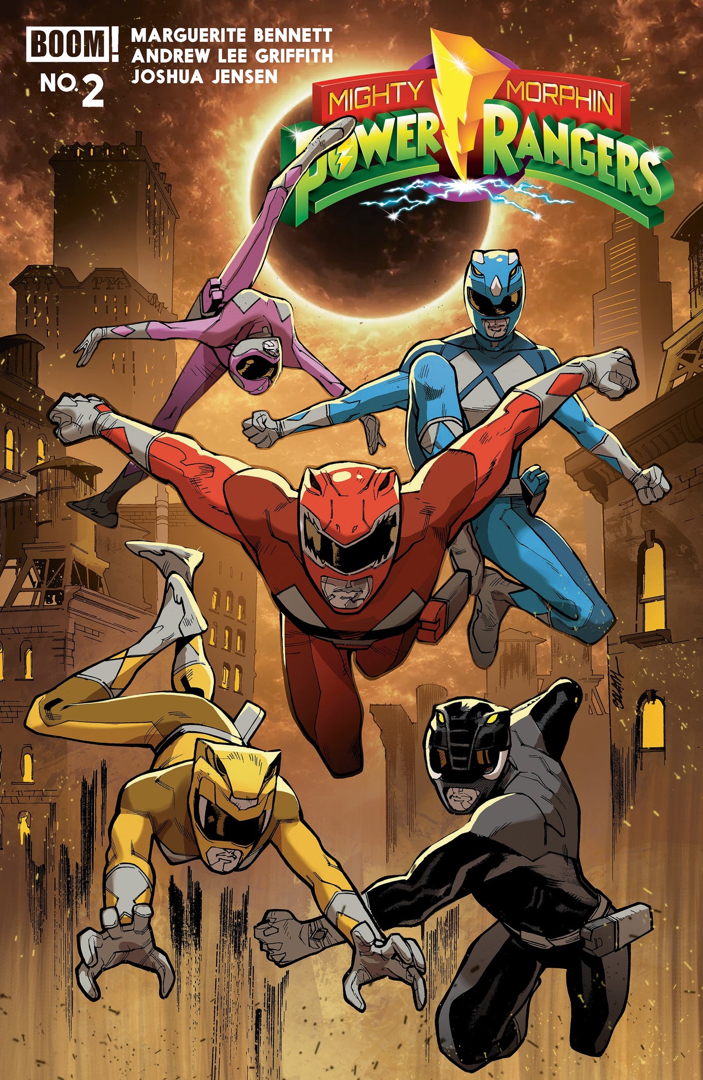 Mighty Morphin Power Rangers (2026) #2 Comic - Enid Balam Cover