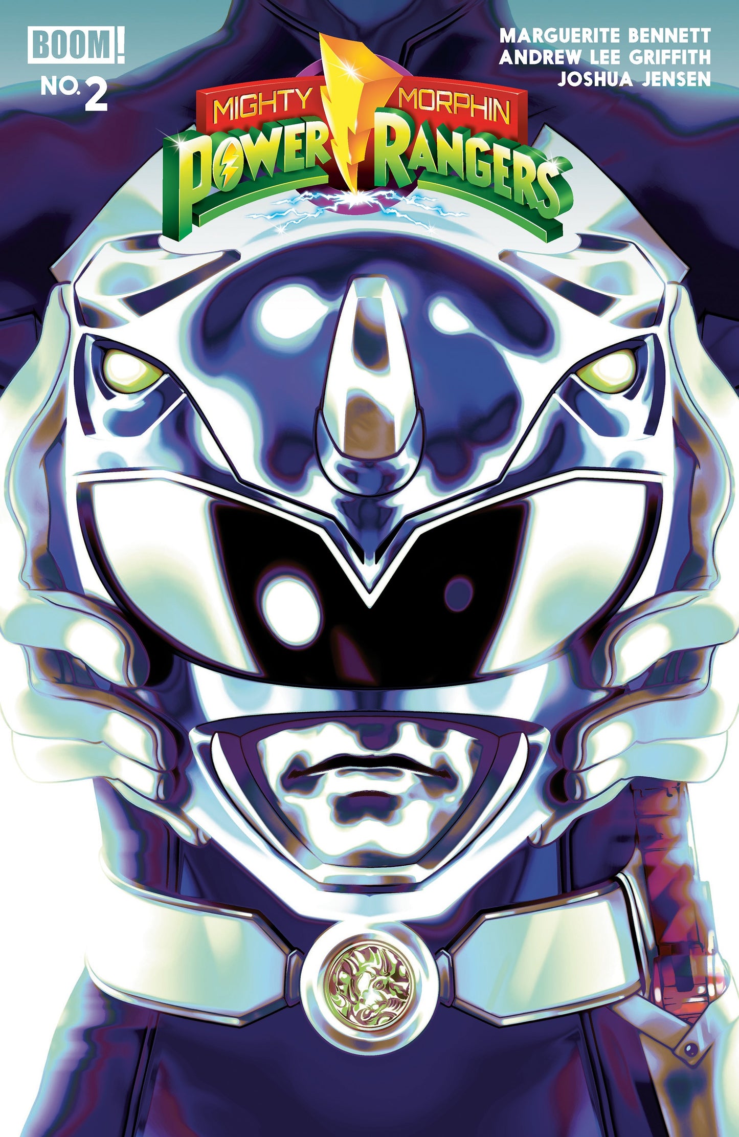 Mighty Morphin Power Rangers (2026) #2 Comic - Montes Blue Ranger TRADE Variant
