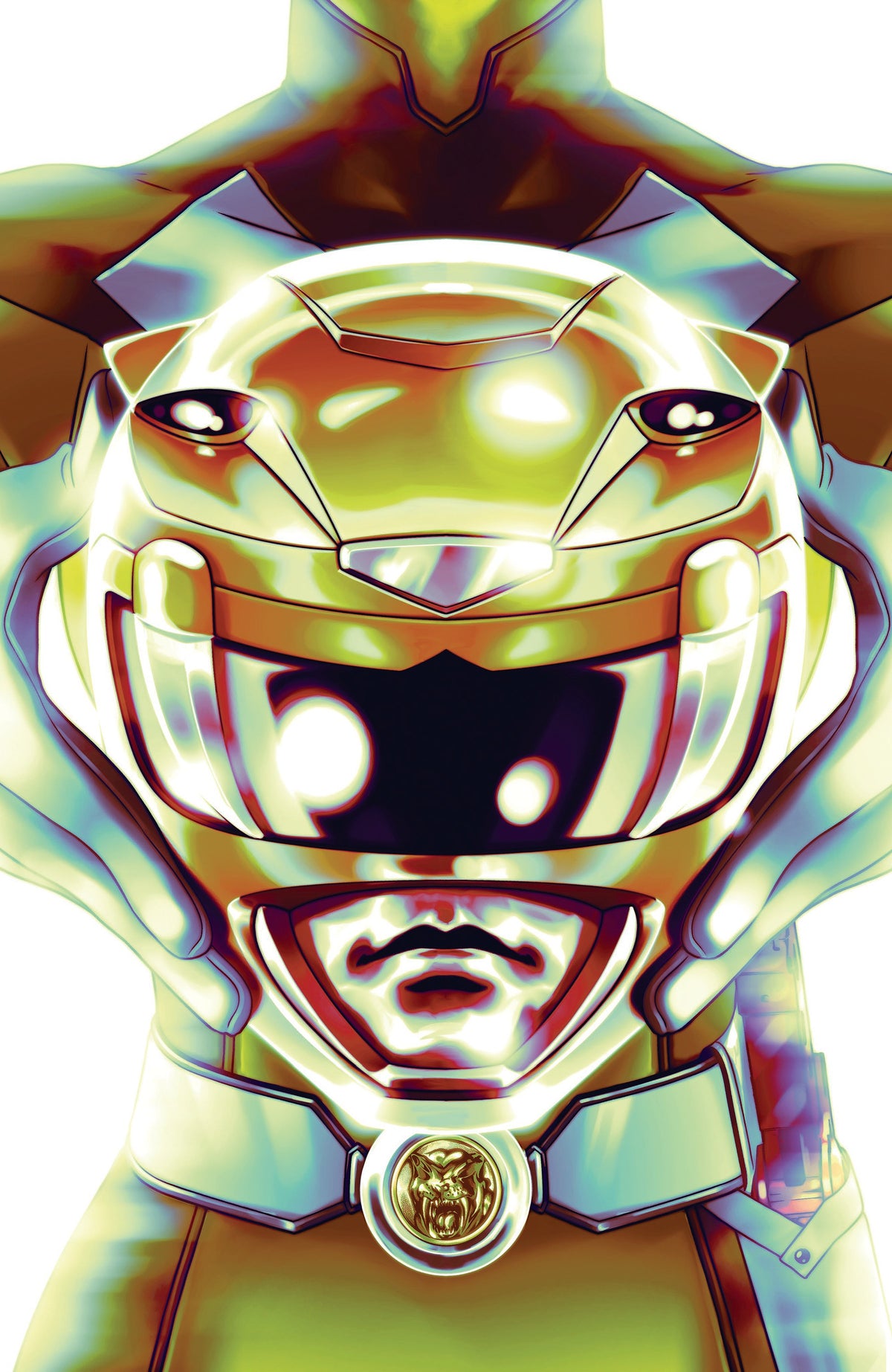 Mighty Morphin Power Rangers (2026) #3 Comic - Montes Yellow Ranger VIRGIN Variant
