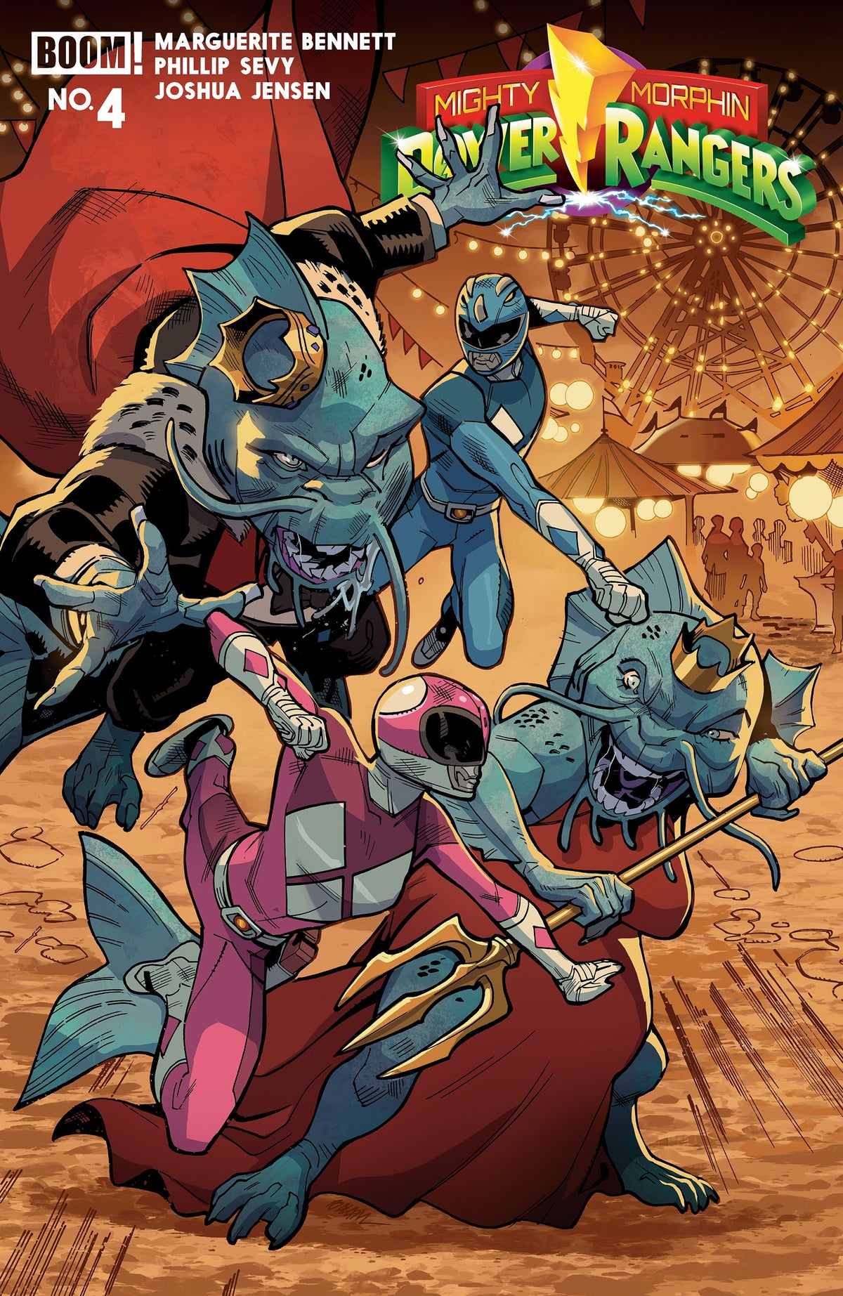Mighty Morphin Power Rangers (2026) #4 Comic - Enid Balam Cover