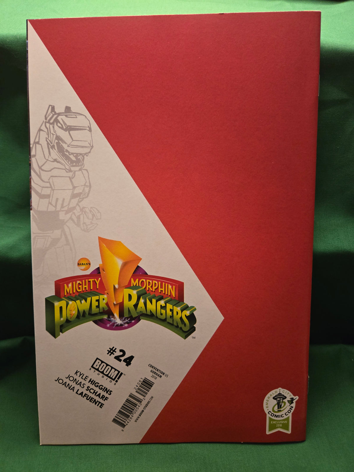 Mighty Morphin Power Rangers #24 Comic - Garland Emerald City Comicon Variant