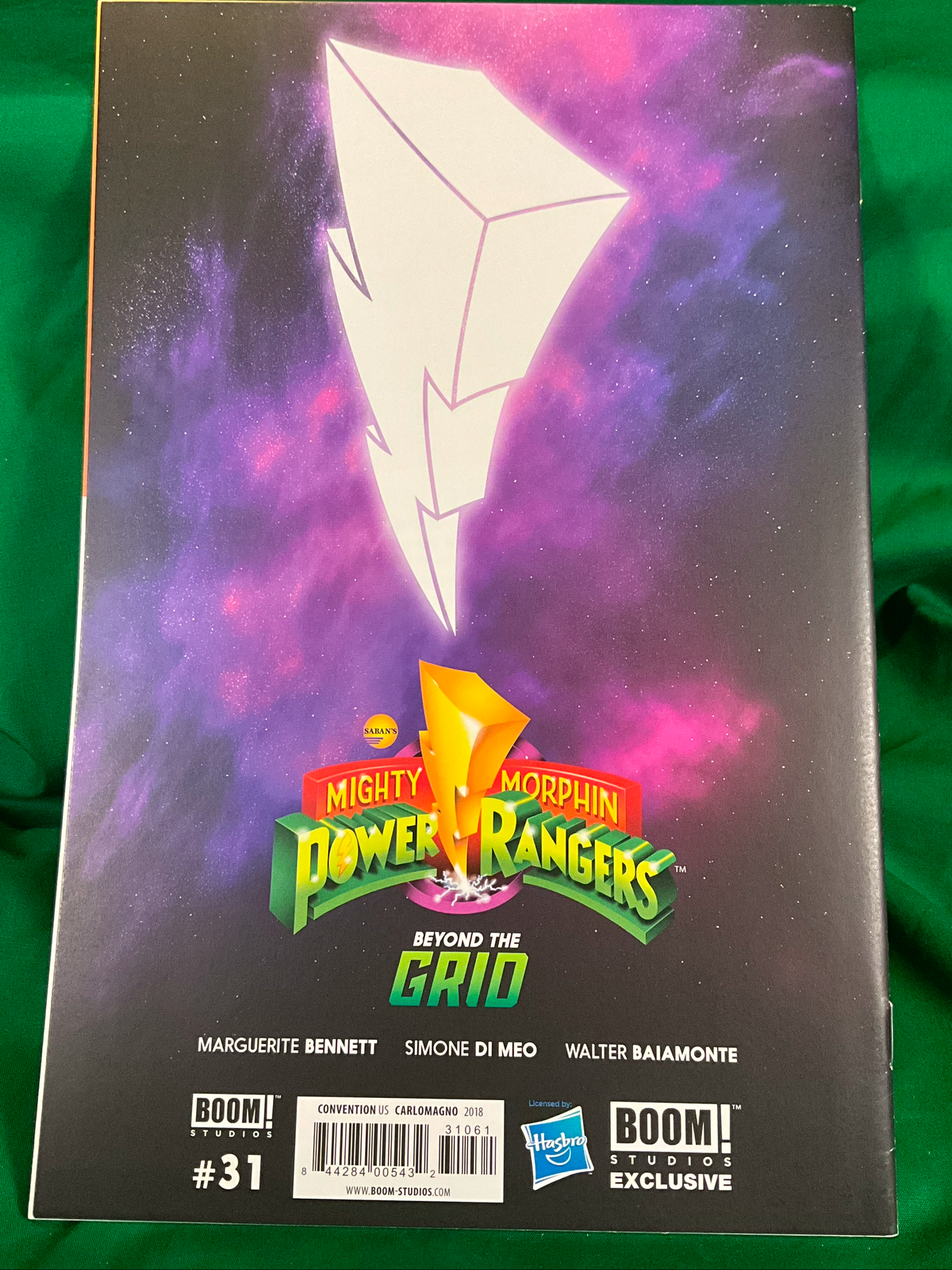 Mighty Morphin Power Rangers #31 Comic - Carlomangno Connecting Variant
