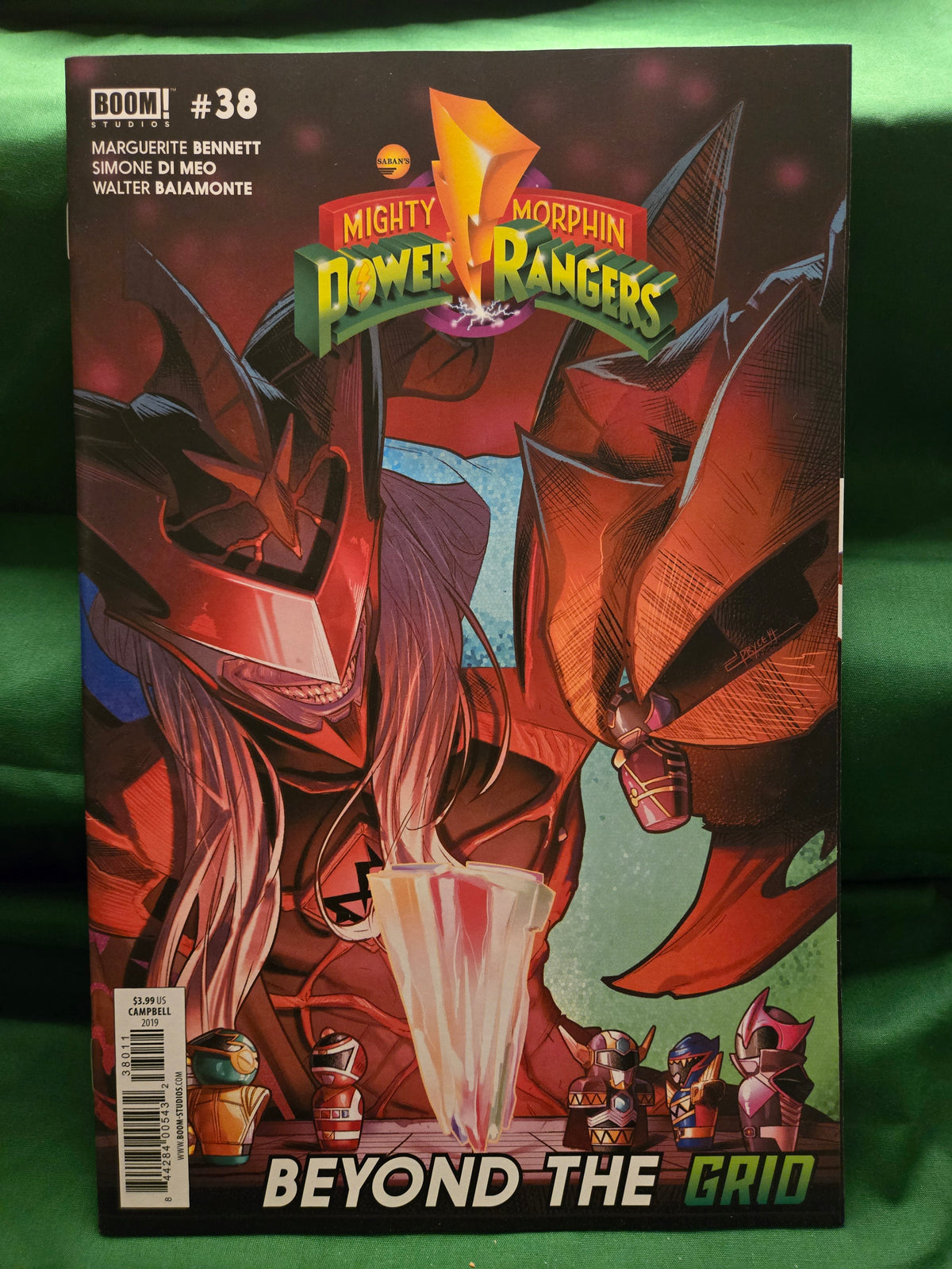 Mighty Morphin Power Rangers #38 Comic - Jamal Campbell Cover