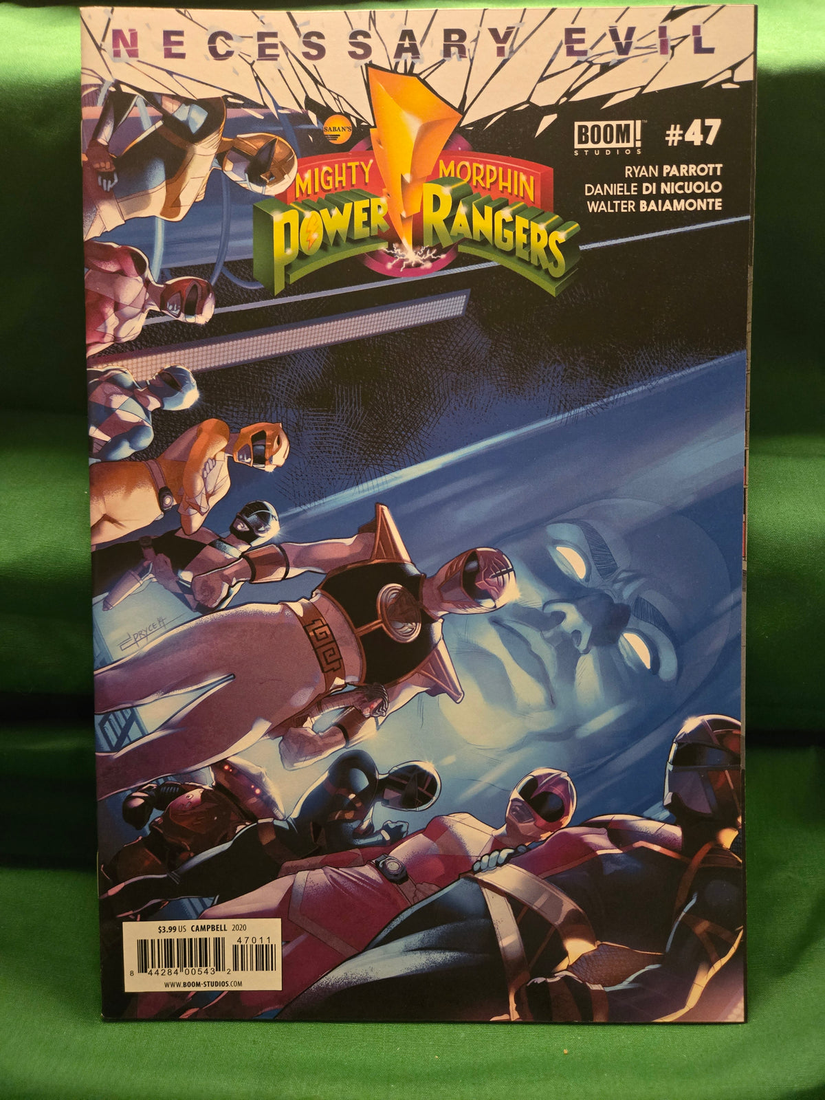 Mighty Morphin Power Rangers #47 Comic - Jamal Campbell Cover