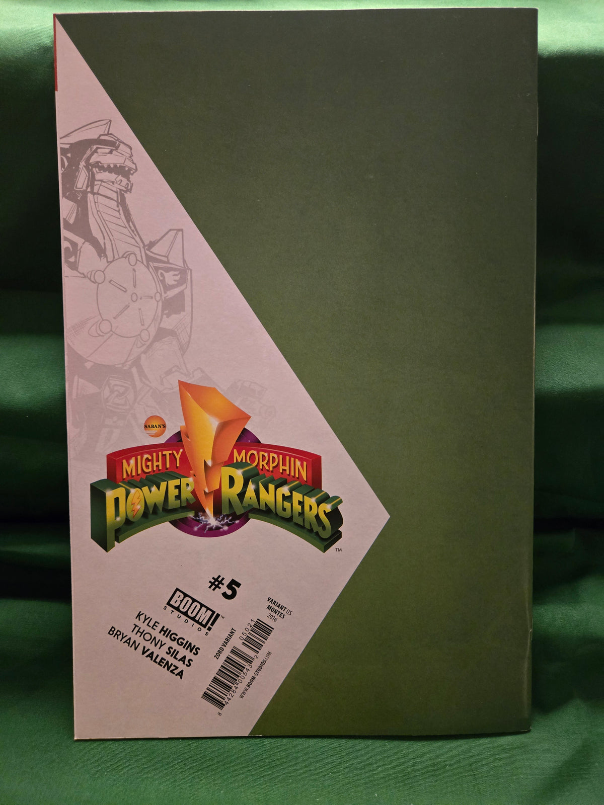 Mighty Morphin Power Rangers #5 Comic - 1:25 Montes Zord Variant