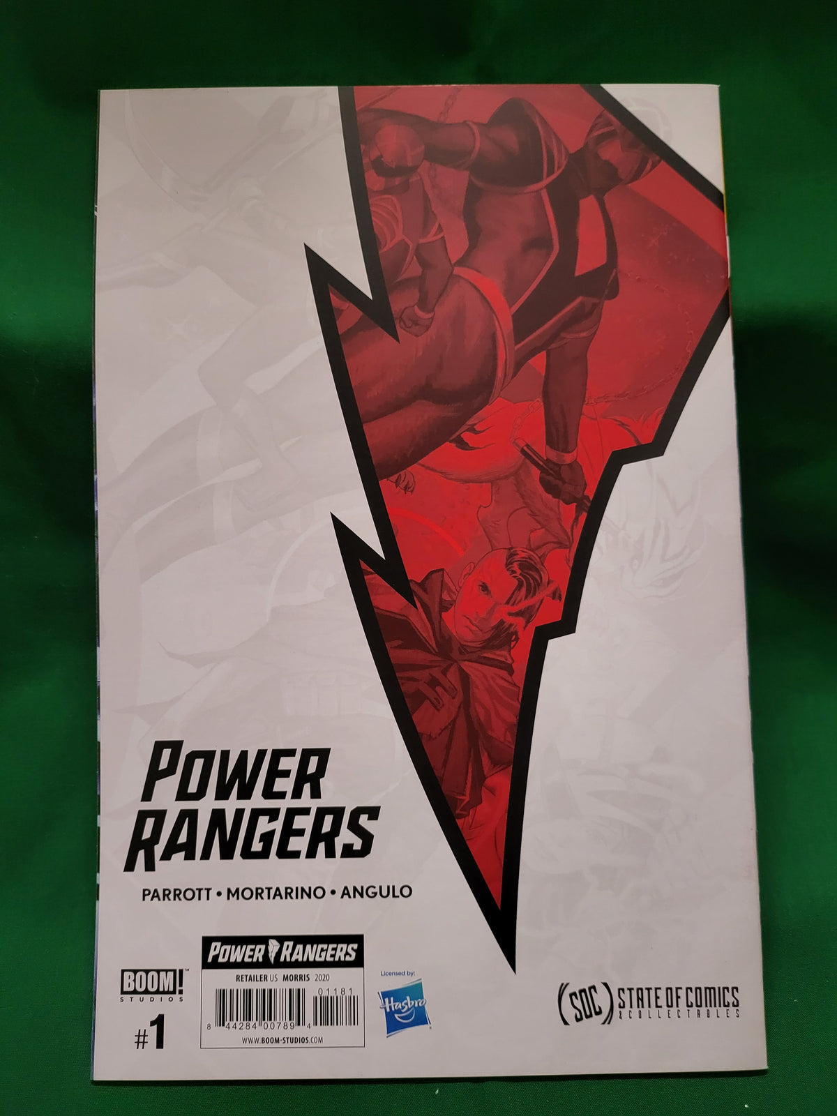 Power Rangers #1 (MMPR #57) Comic - Morris SOC Variant