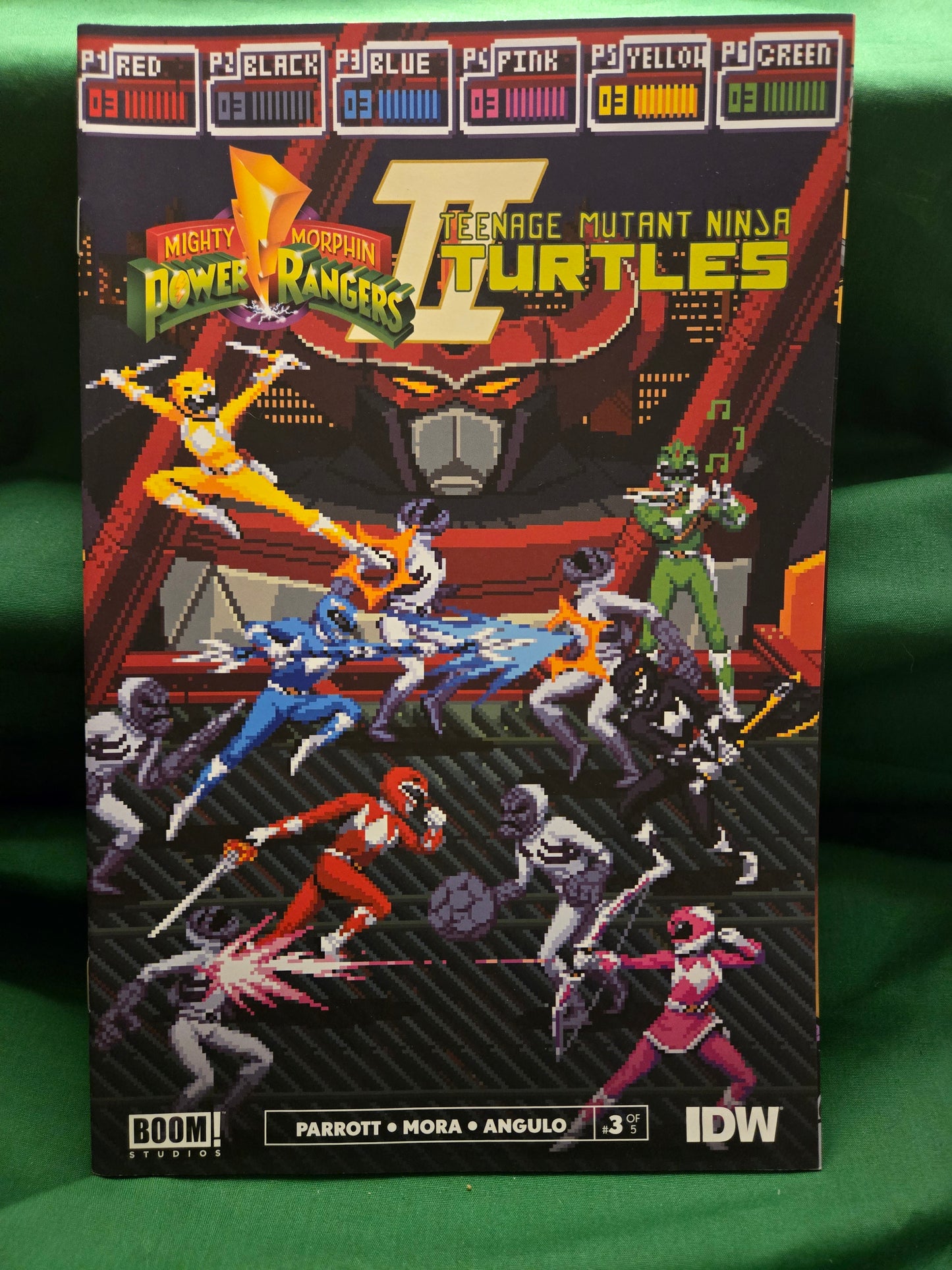 Mighty Morphin Power Rangers/Teenage Mutant Ninja Turtles II #3 Comic