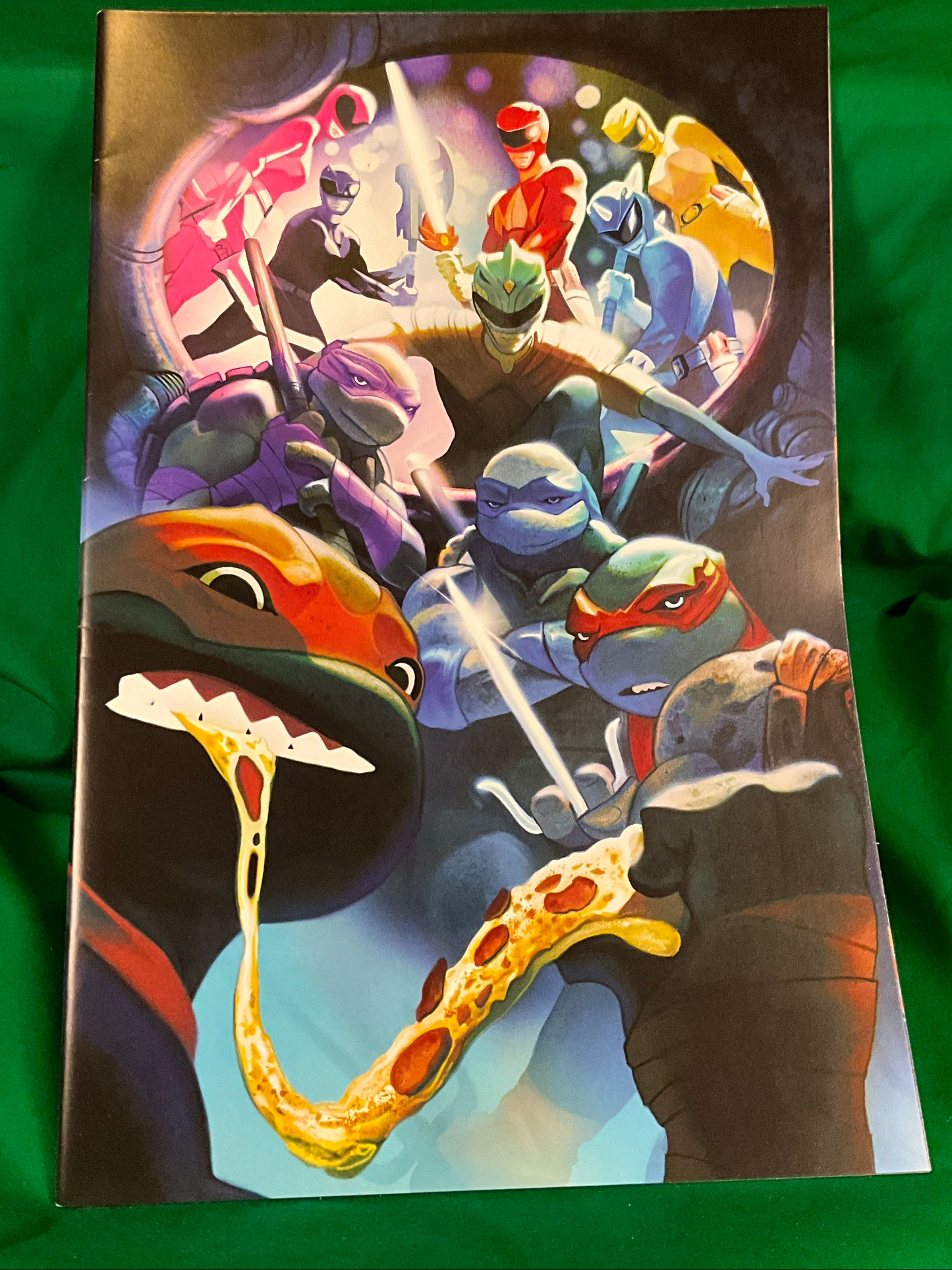 Mighty Morphin Power Rangers/Teenage Mutant Ninja Turtles #5 Comic