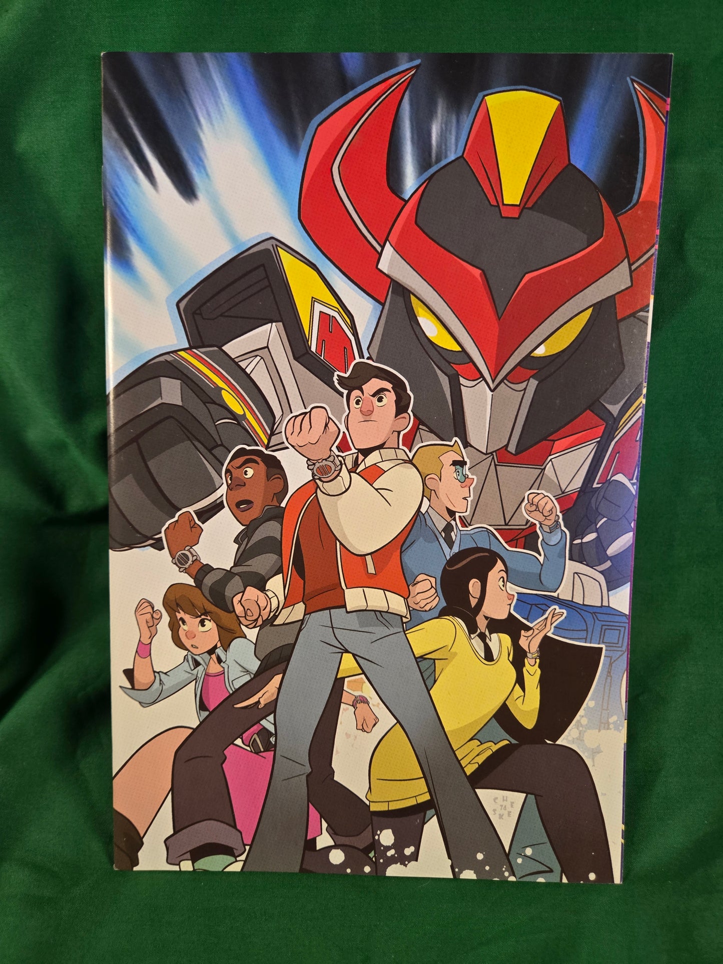 Go Go Power Rangers Comic - Back to School
