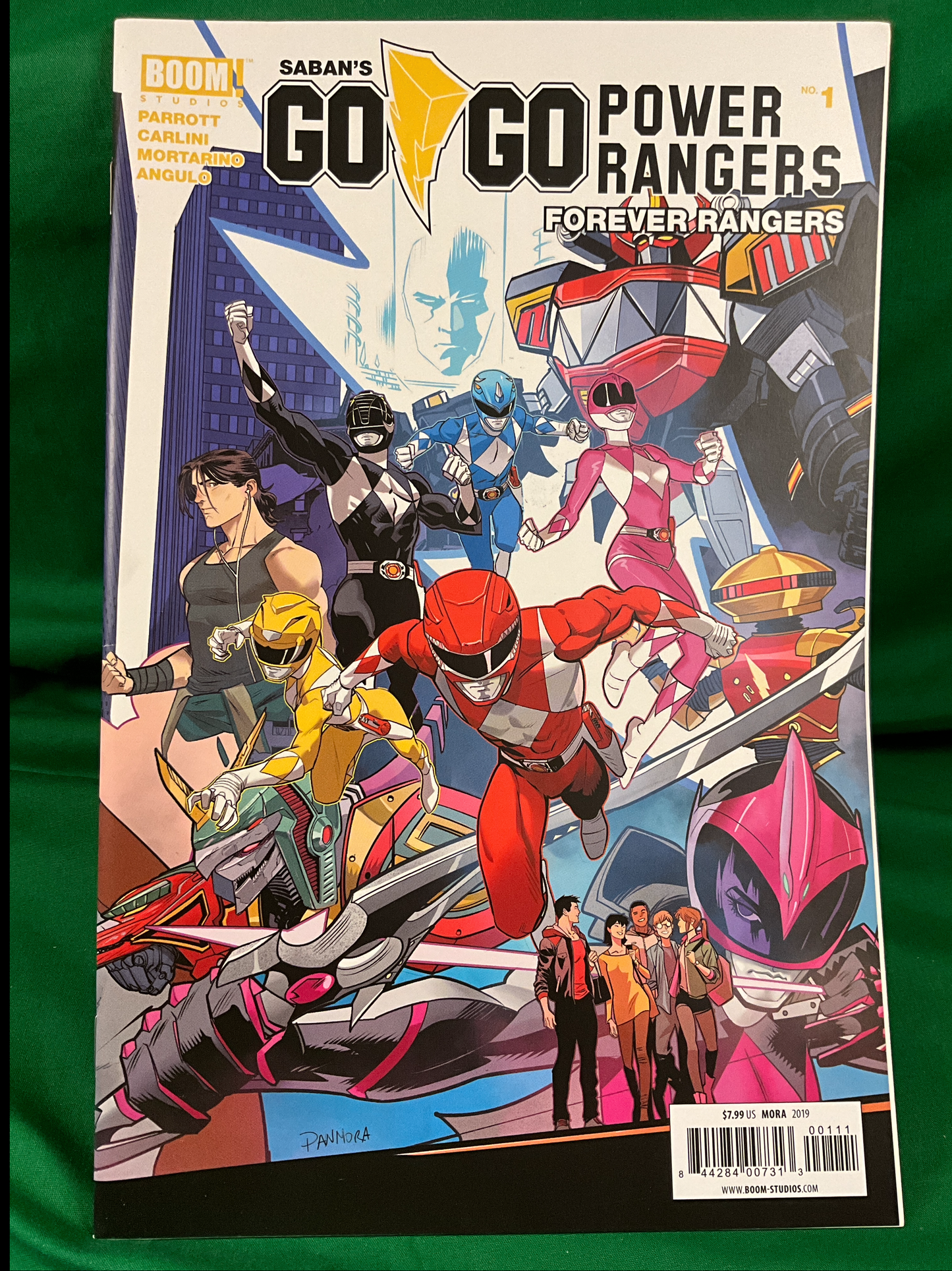 Go Go Power Rangers Comic - Forever Rangers