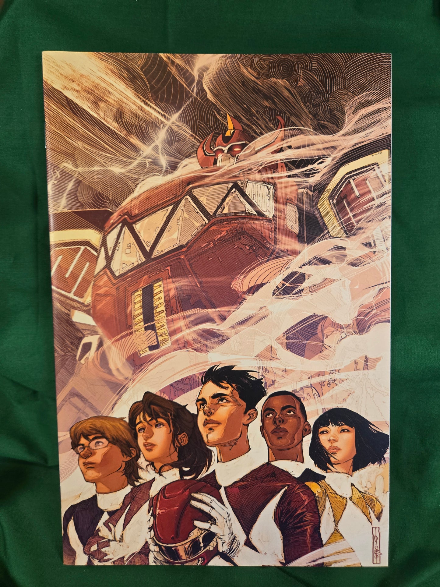 Go Go Power Rangers Comic - Forever Rangers
