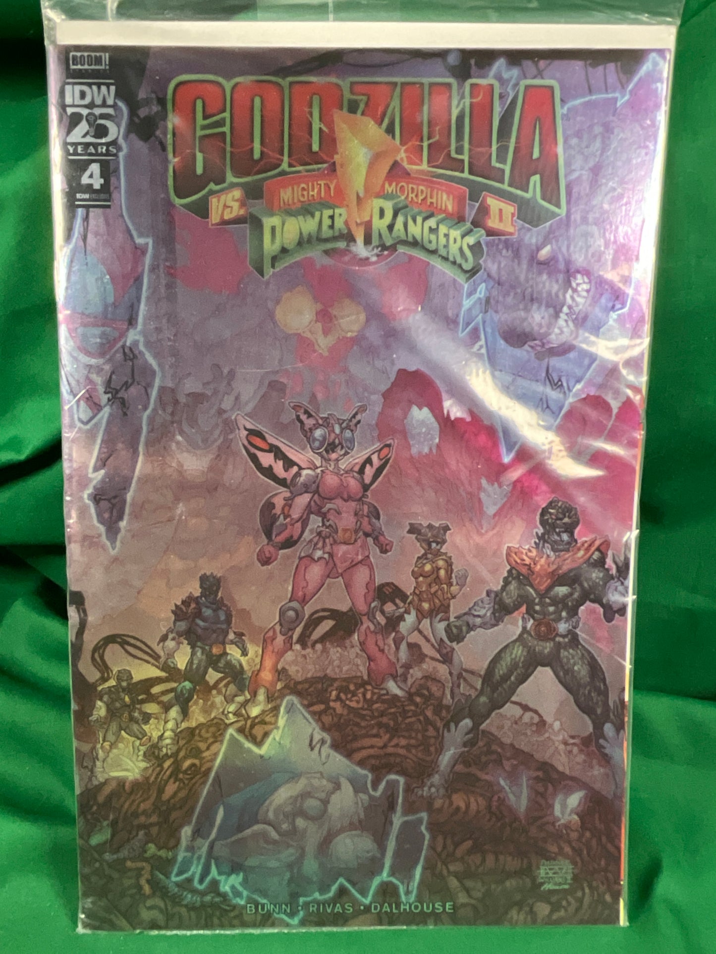 Godzilla VS MMPR II #4 Comic