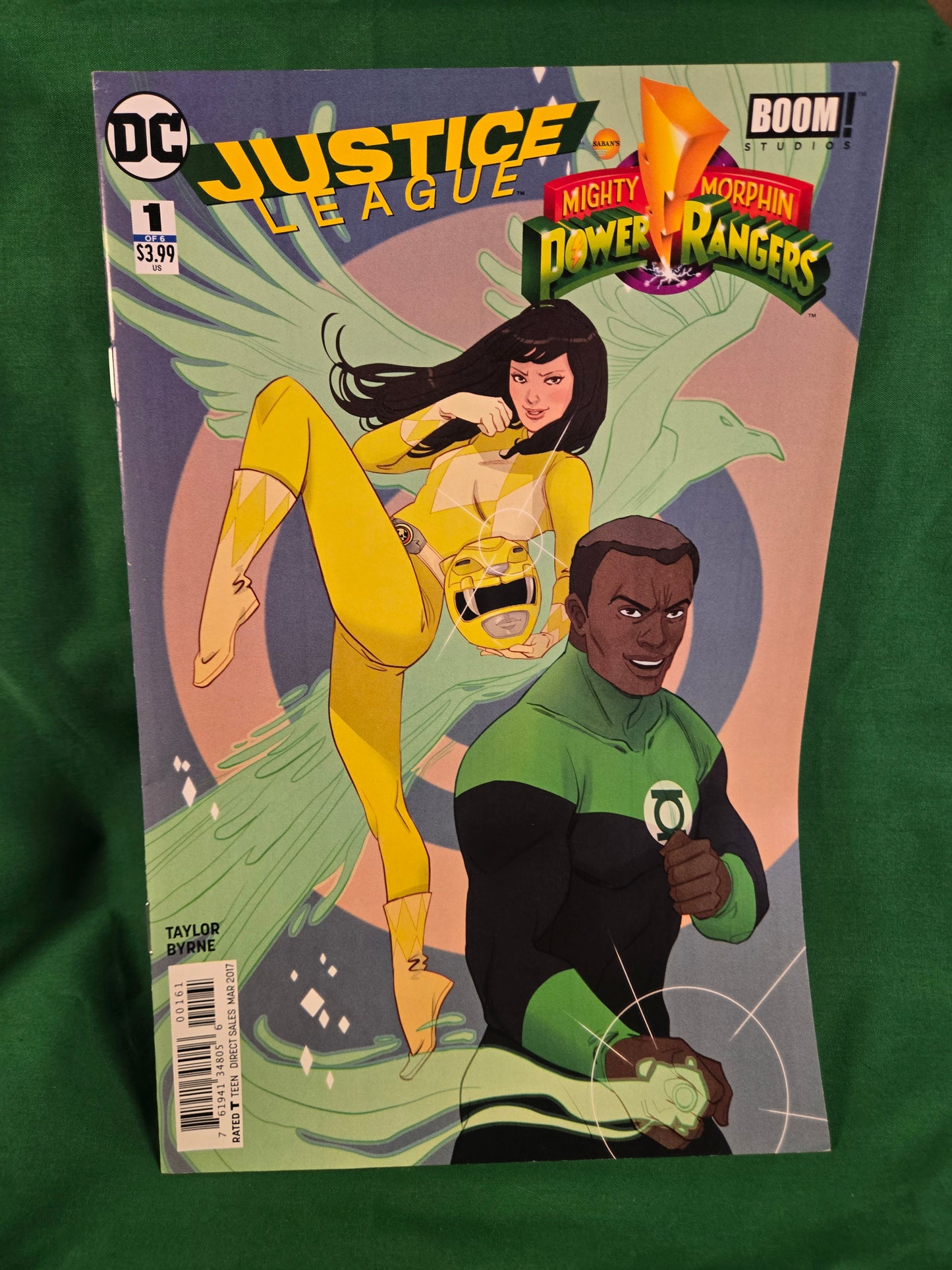 Justice League/MMPR #1 Comic