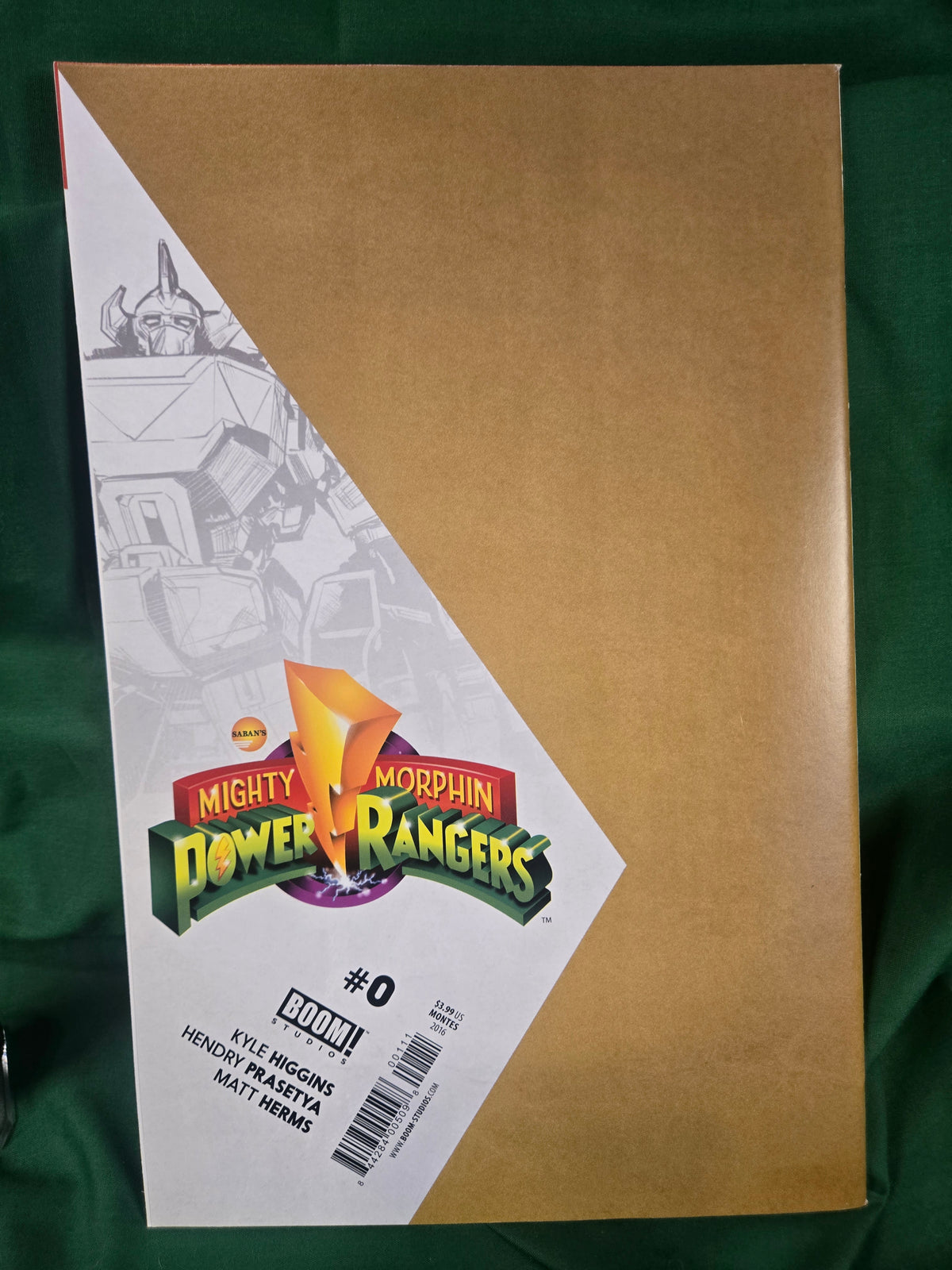 Mighty Morphin Power Rangers #0 Comic - White Ranger Montes Variant