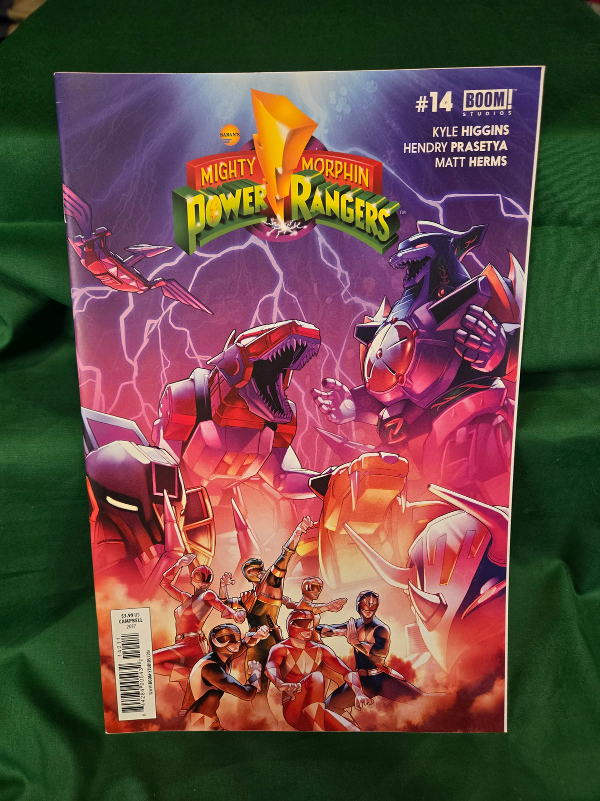 Mighty Morphin Power Rangers #14 Comic - Jamal Campbell Cover