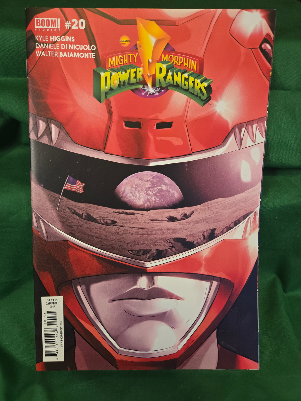 Mighty Morphin Power Rangers #20 Comic - Jamal Campbell Cover