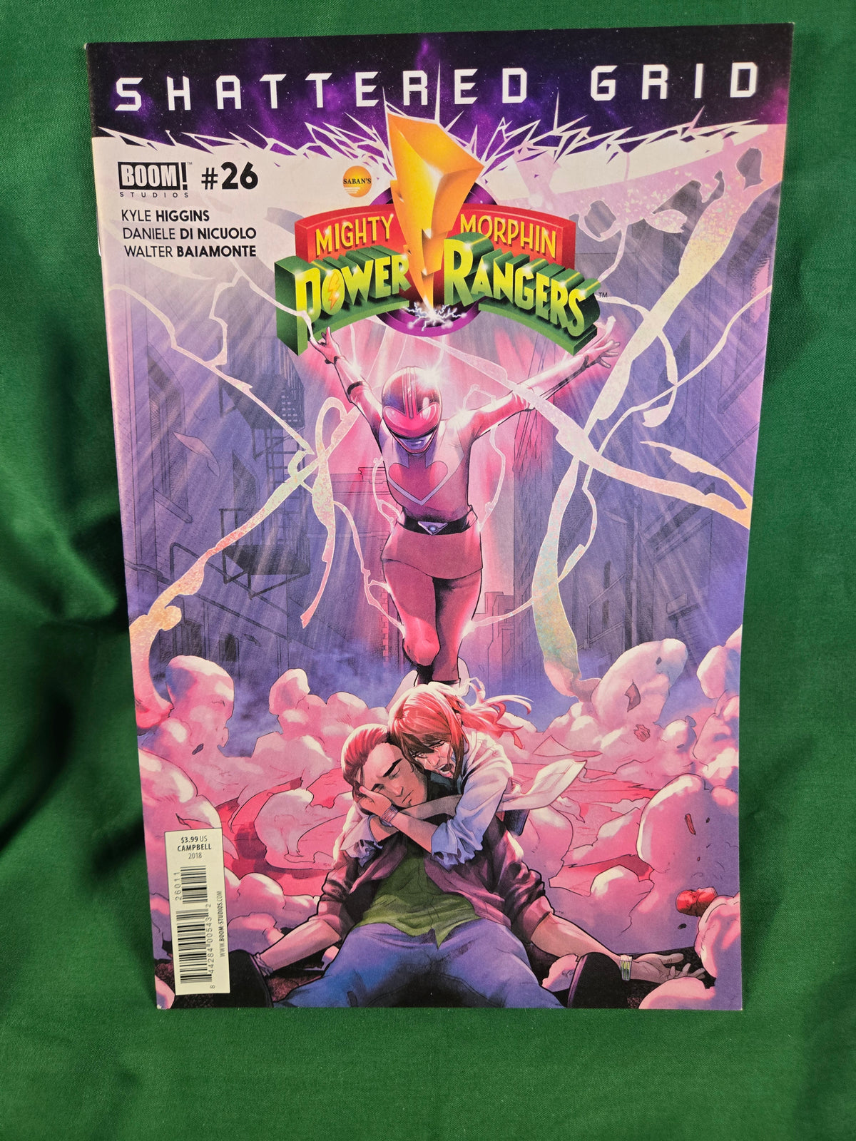 Mighty Morphin Power Rangers #26 Comic - Jamal Campbell Cover
