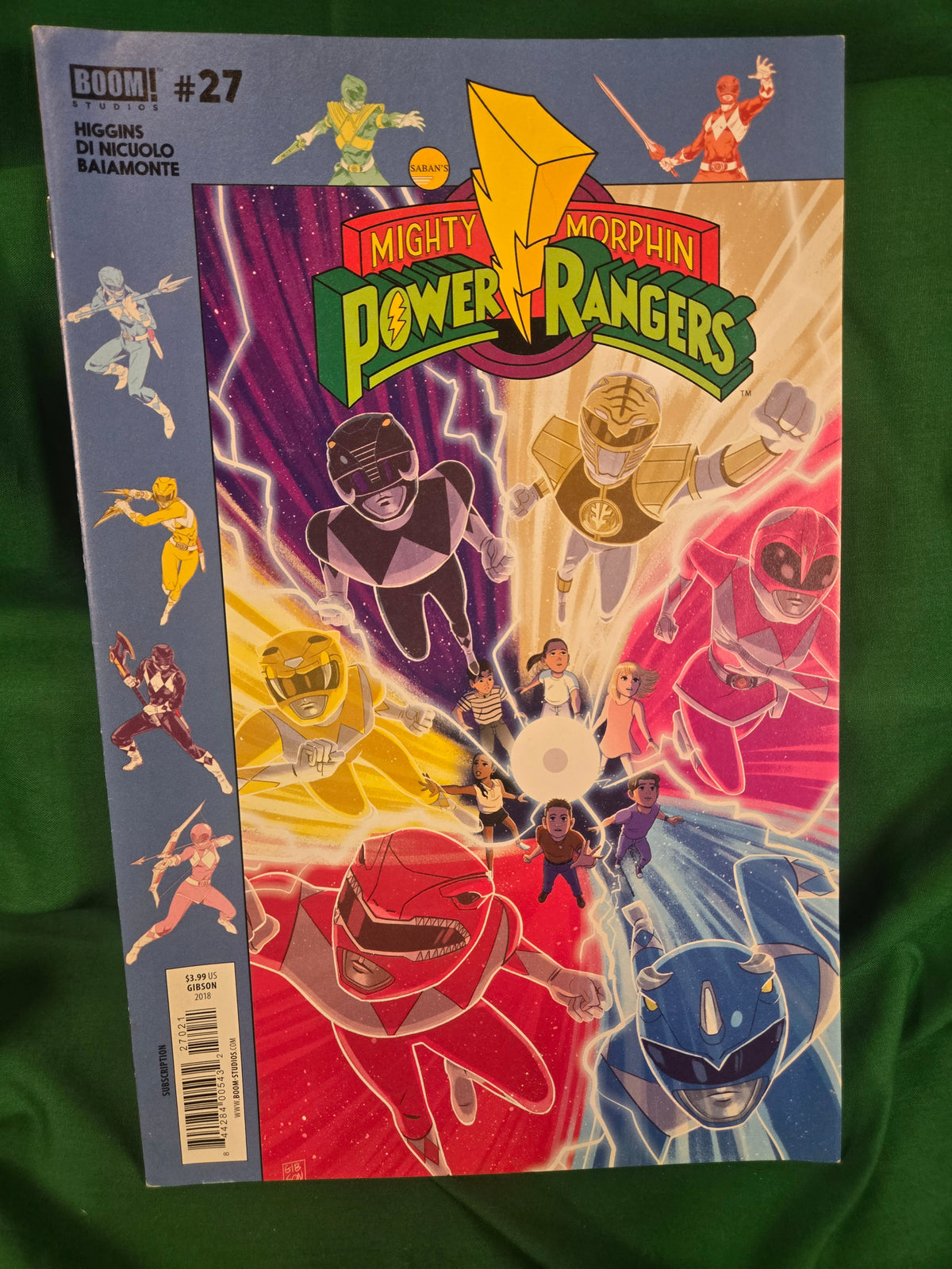 Mighty Morphin Power Rangers #27 Comic - Gibson Subscription Variant