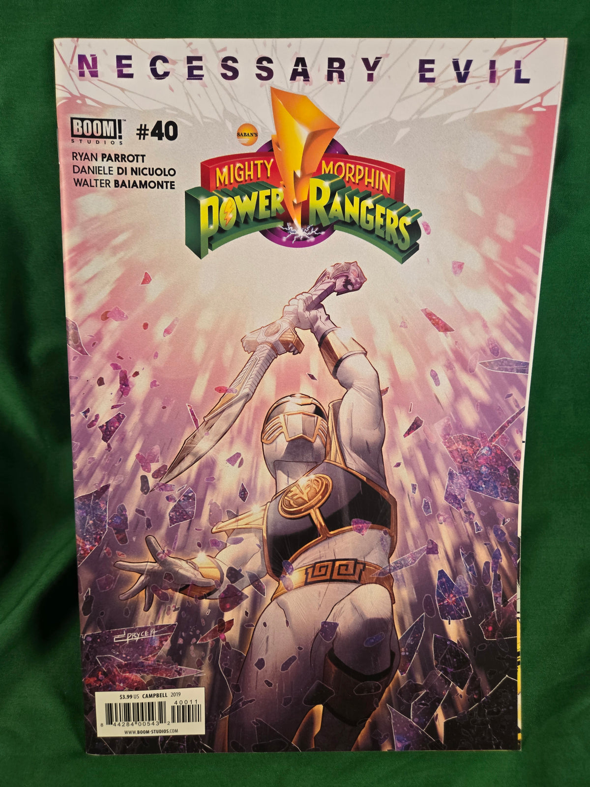 Mighty Morphin Power Rangers #40 Comic - Jamal Campbell Cover