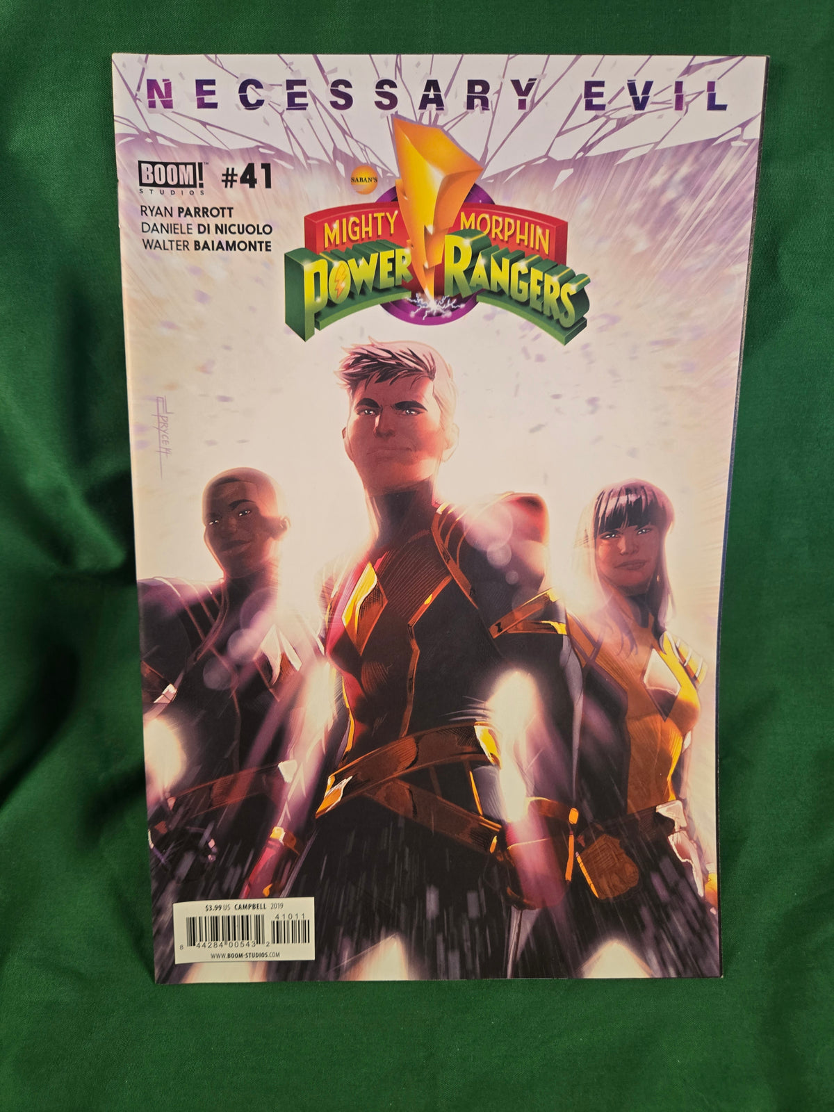 Mighty Morphin Power Rangers #41 Comic - Jamal Campbell Cover