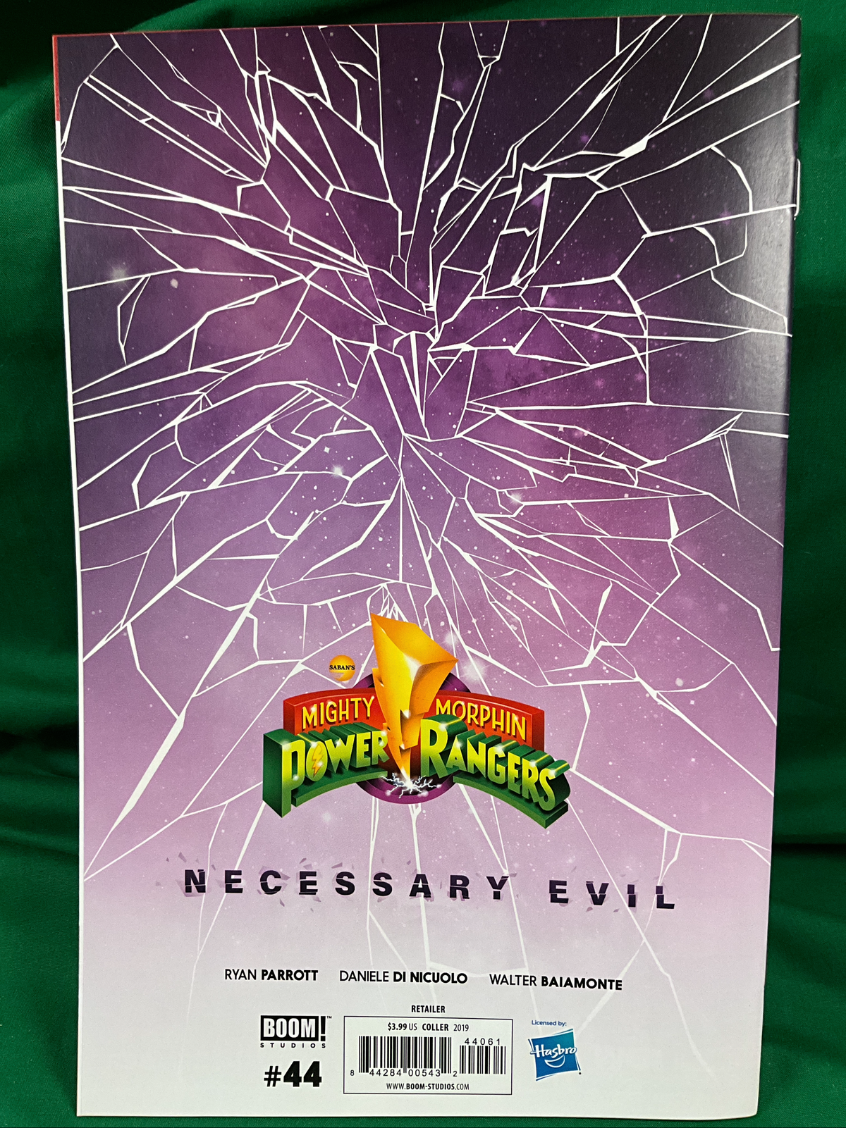 Mighty Morphin Power Rangers #44 Comic - Coller Retailer Variant