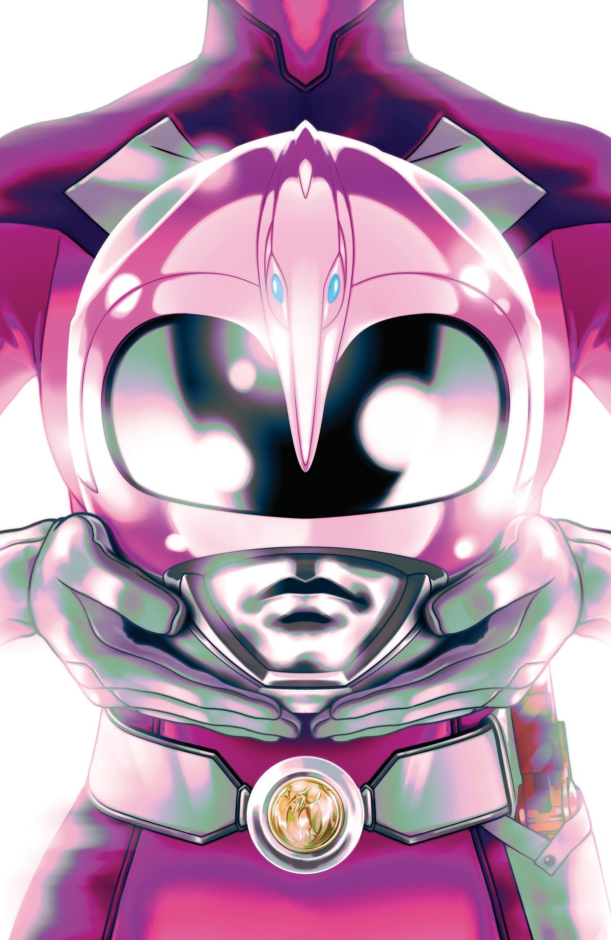 Mighty Morphin Power Rangers (2026) #4 Comic - Montes Pink Ranger VIRGIN Variant