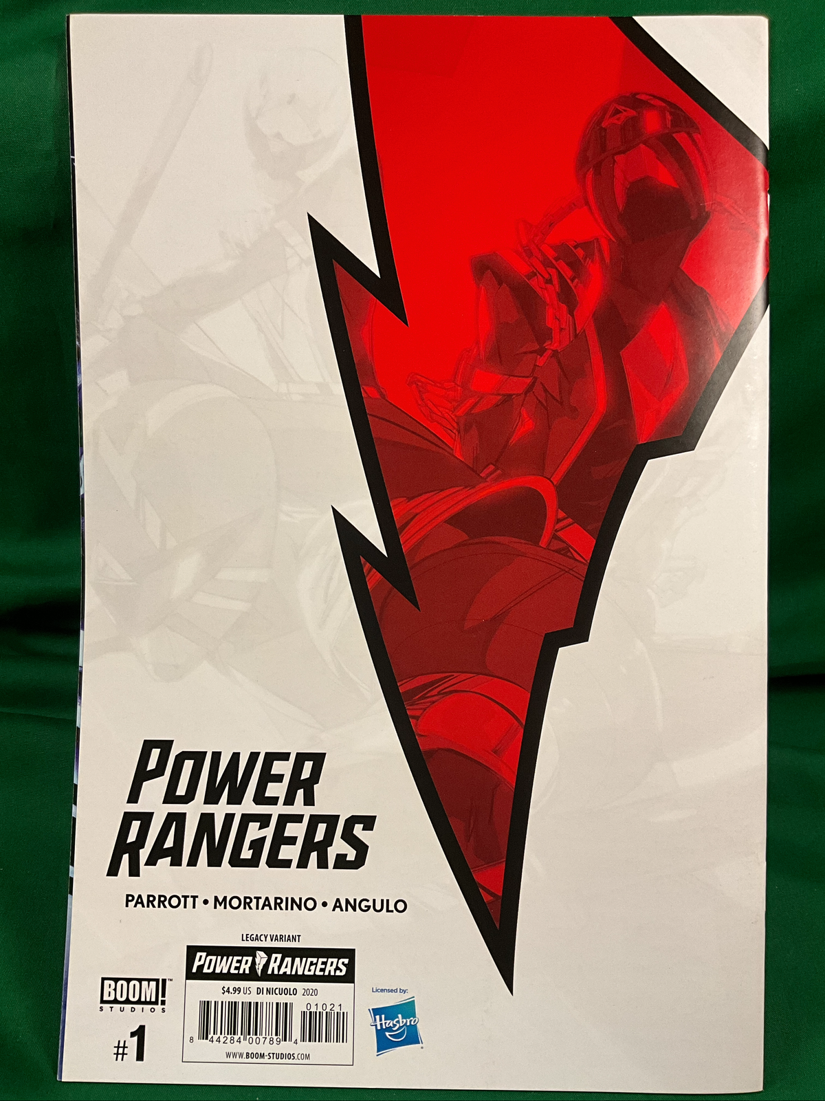 Power Rangers #1 (MMPR #57) Comic - Di Nicuolo Legacy Variant