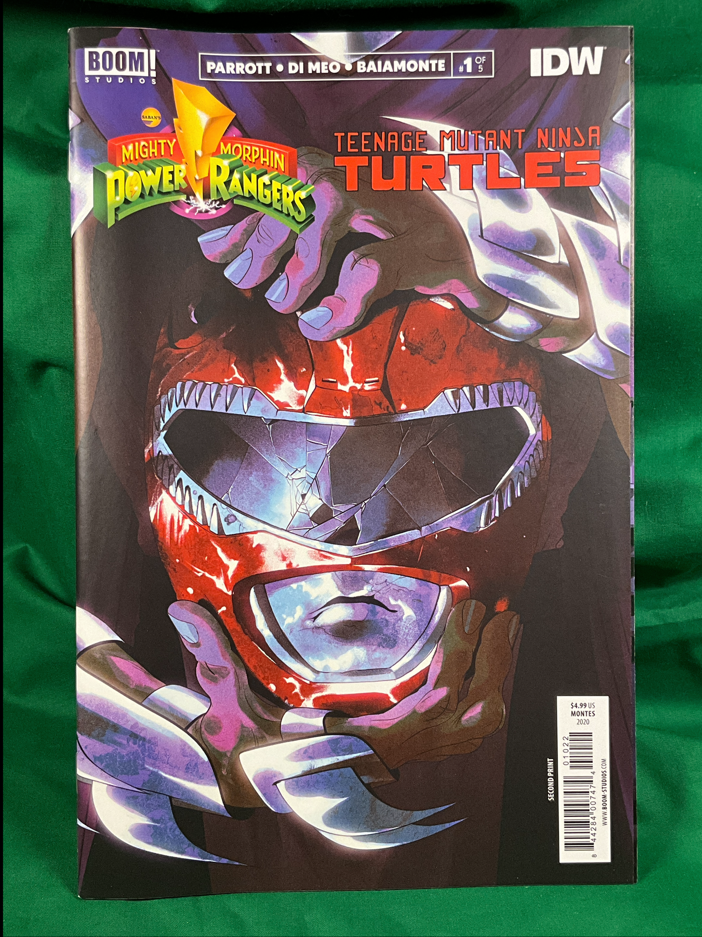 Mighty Morphin Power Rangers/Teenage Mutant Ninja Turtles #1 Comic