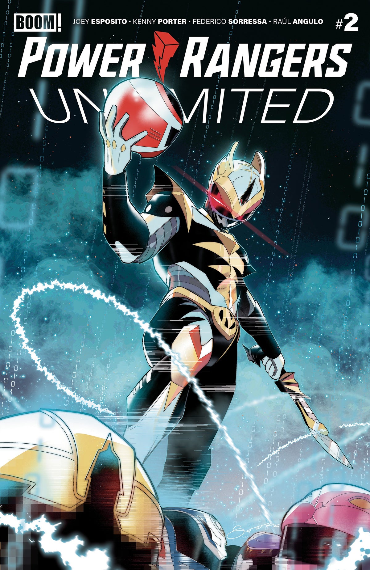 Power Rangers: Unlimited #2 Comic - Federico Sorressa Cover