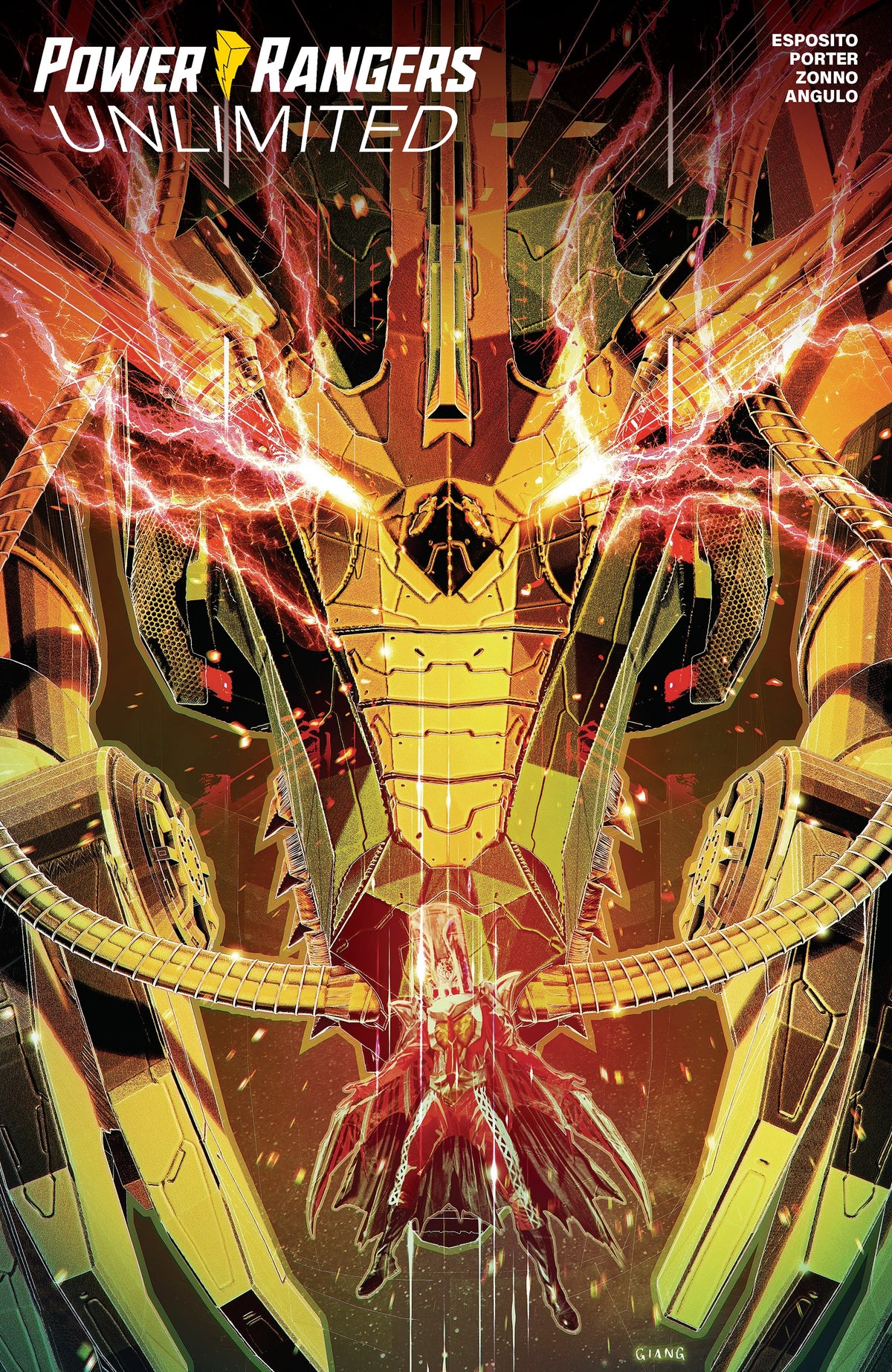 Power Rangers: Unlimited #3 Comic - Giang FOC Variant
