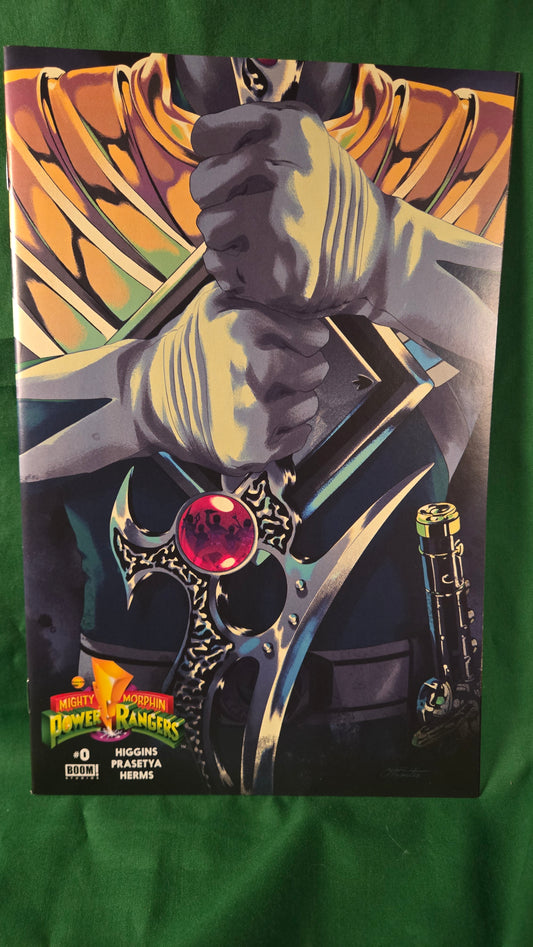 Mighty Morphin Power Rangers #0 Comic - 3rd Printing Green Ranger Montes Variant