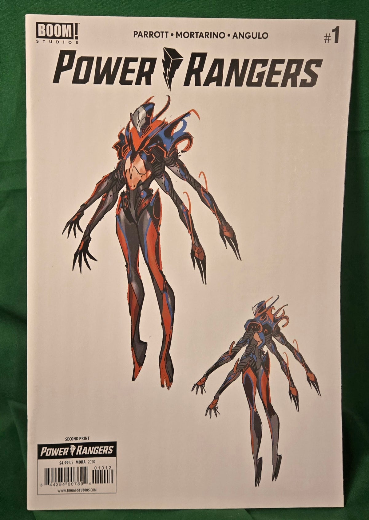 Power Rangers #1 (MMPR #57) Comic - Dan Mora 2nd Printing Variant