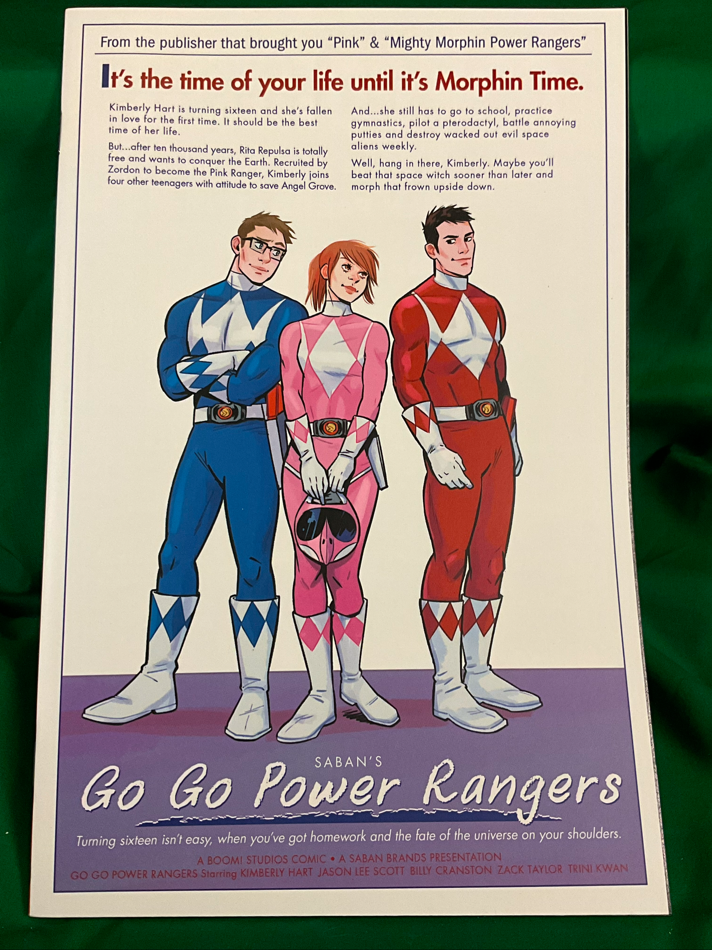 Go Go Power Rangers #01 Comic