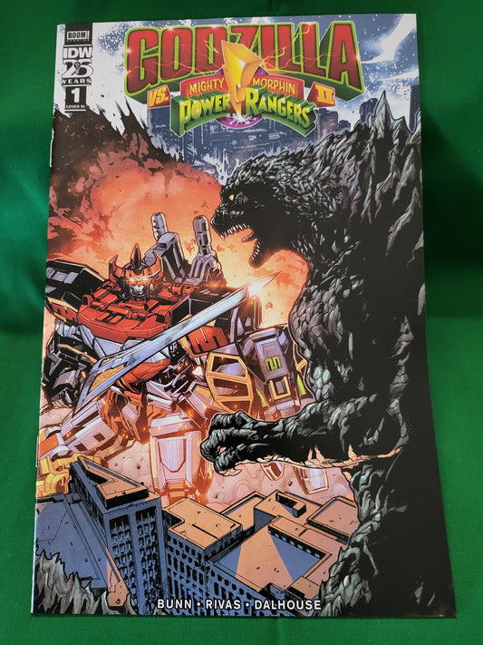 Godzilla VS MMPR II #1 Comic
