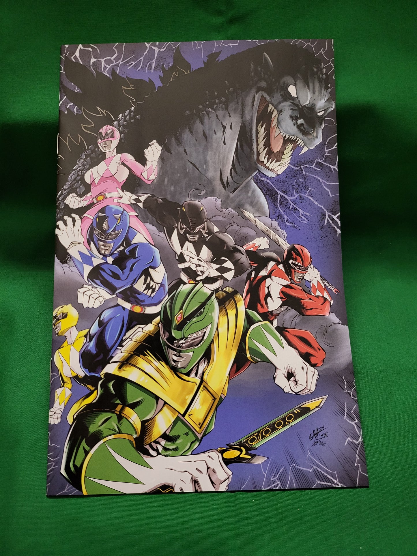 Godzilla VS MMPR II #1 Comic