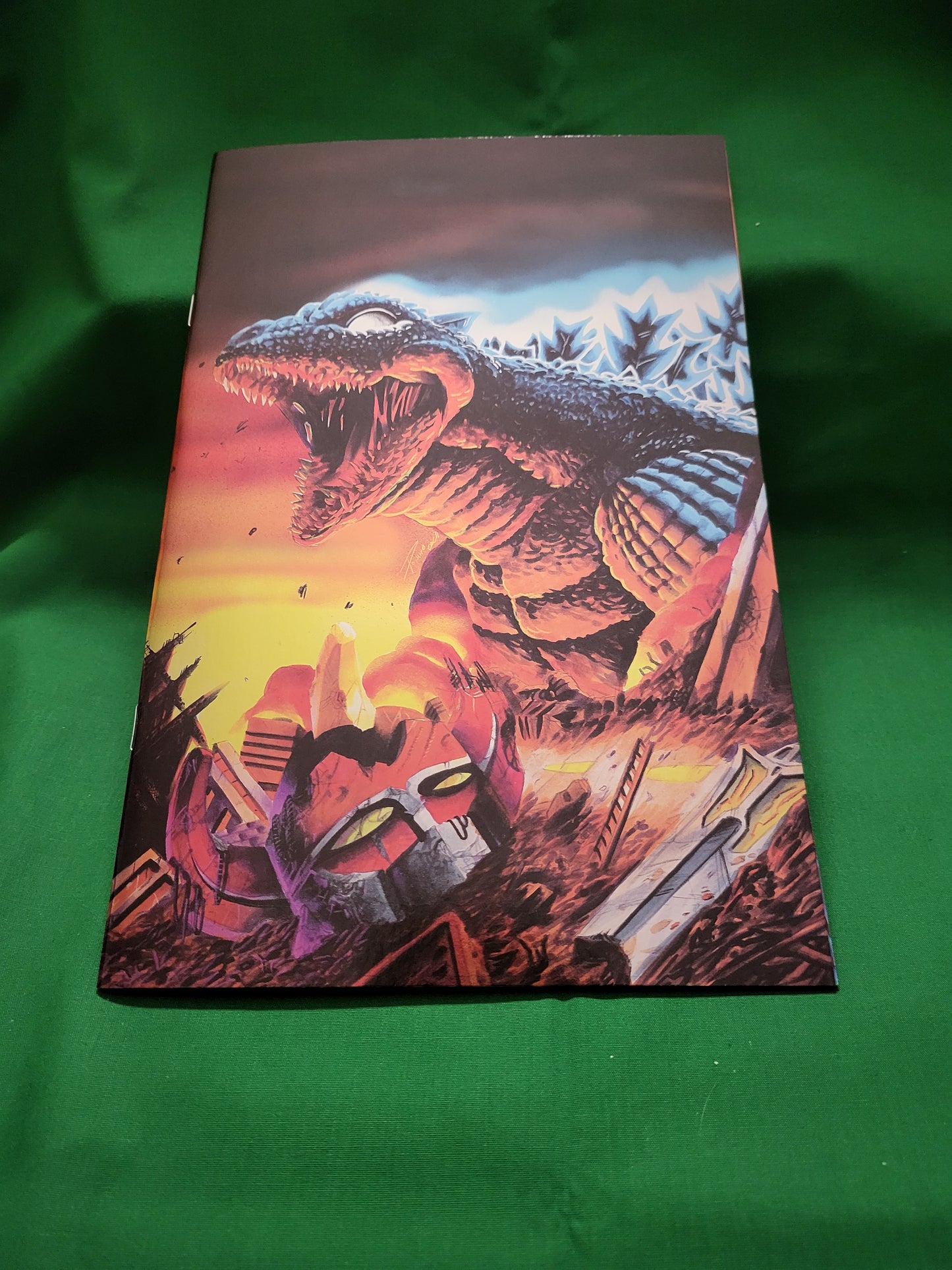 Godzilla VS MMPR II #1 Comic