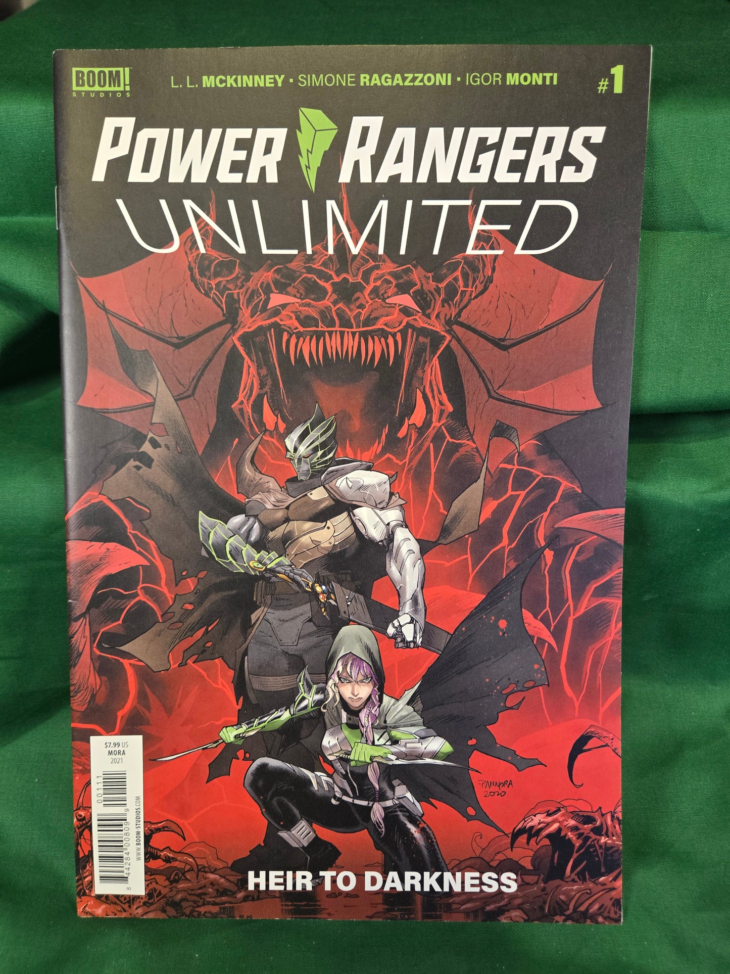 Power Rangers Unlimited - Heir to Darkness Comic