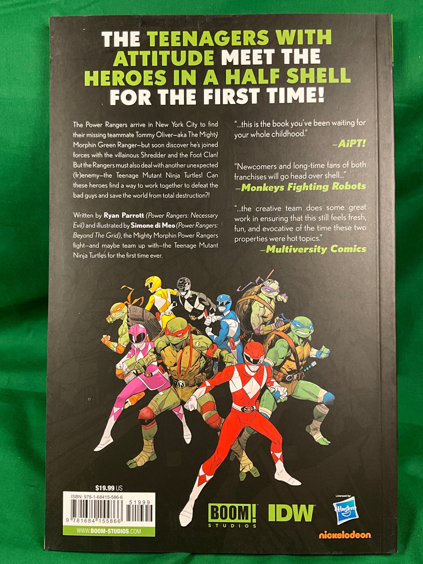 MMPR/TMNT Volume 1 Softcover