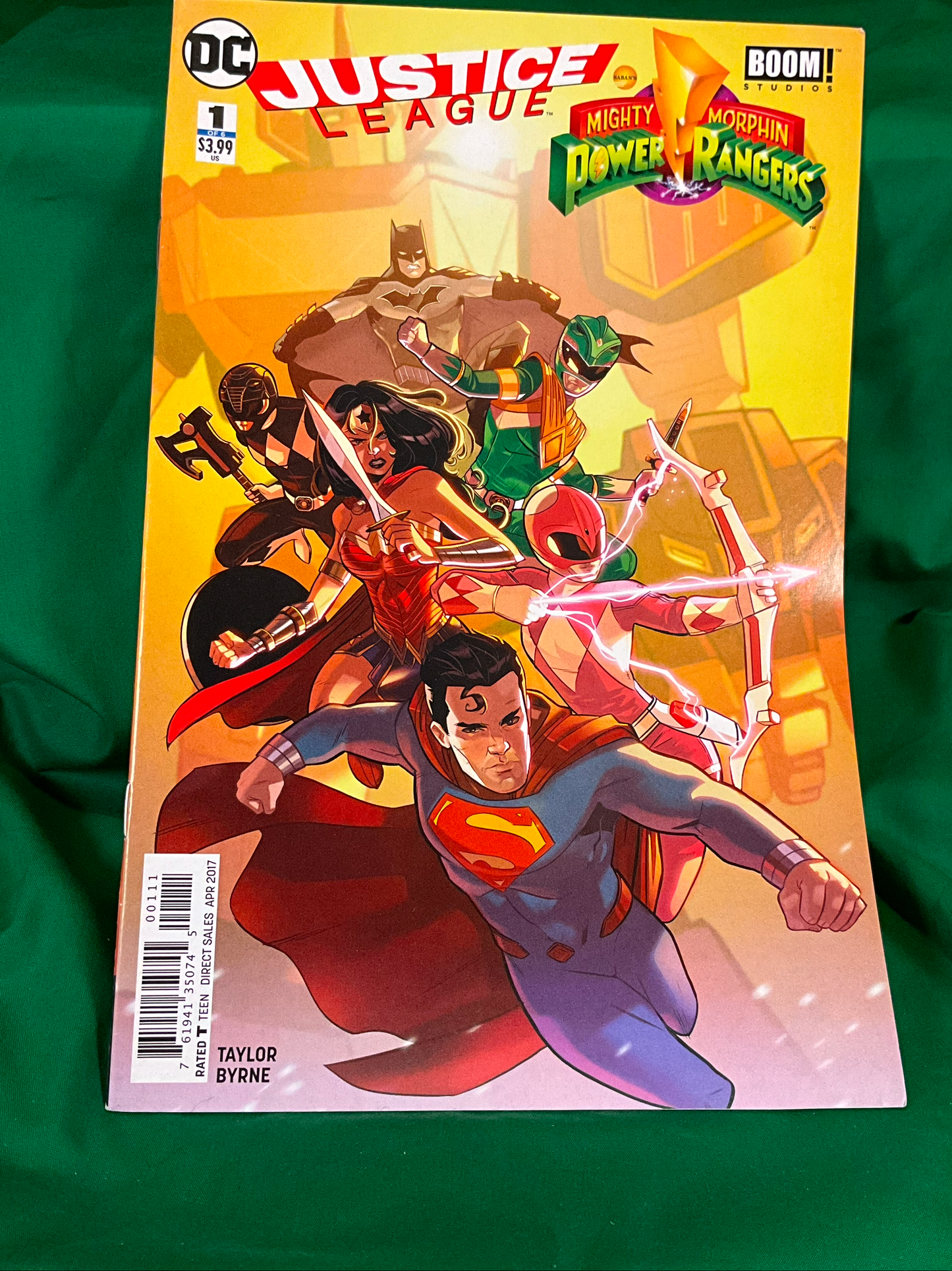 Justice League/MMPR #1 Comic