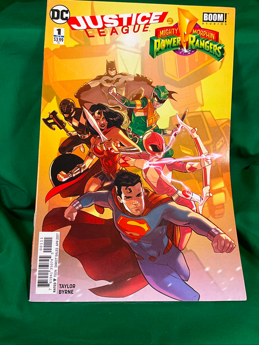 Justice League/MMPR #1 Comic