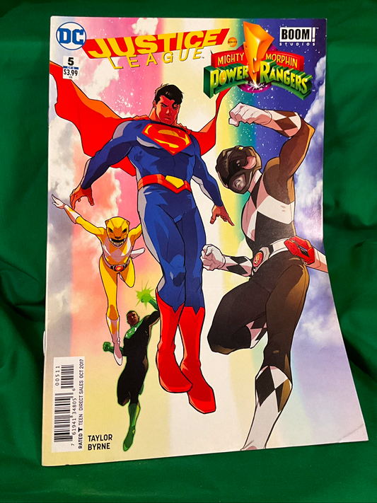 Justice League/MMPR #5 Comic
