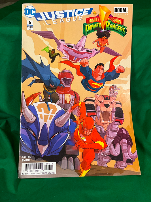 Justice League/MMPR #6 Comic